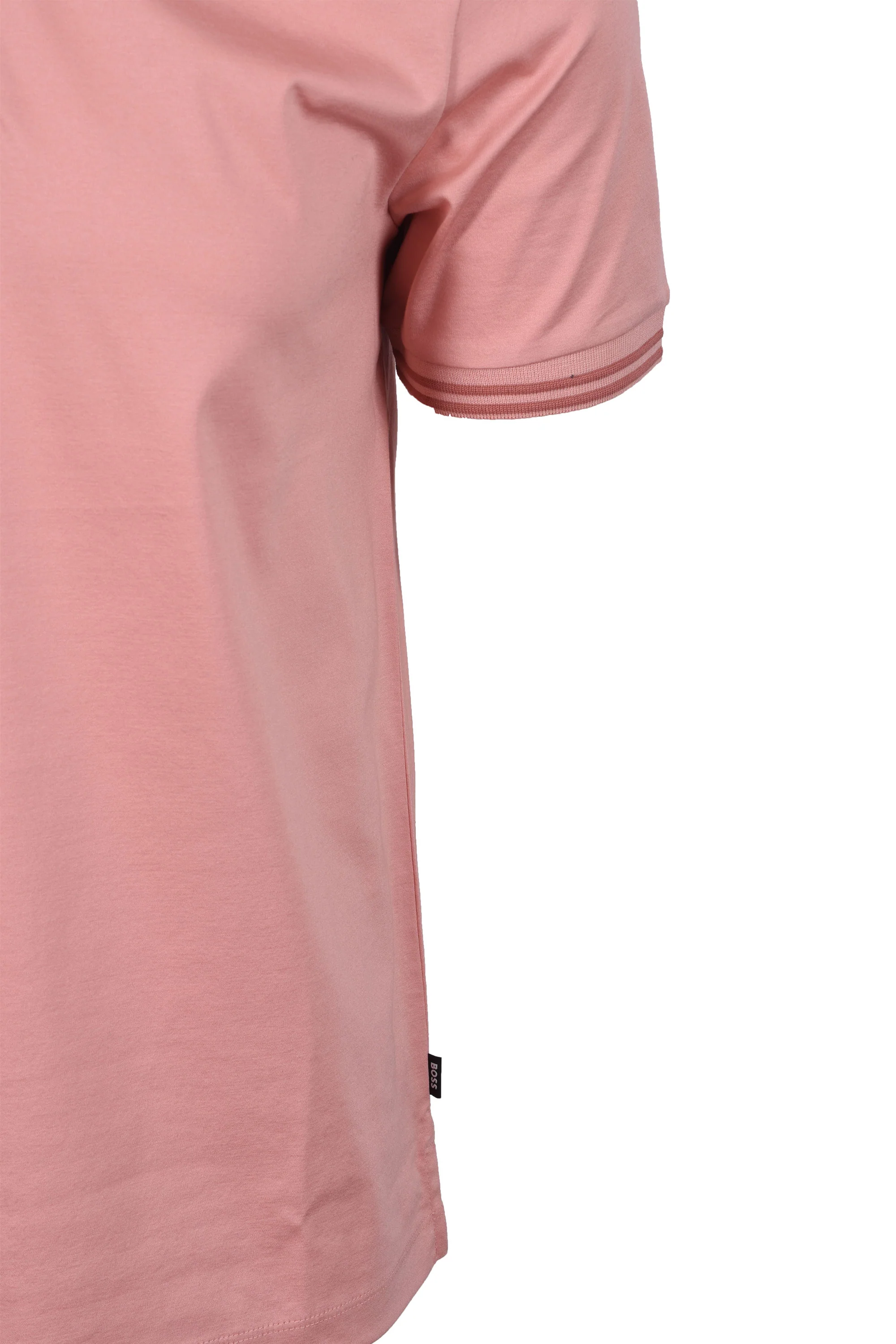 Boss Black H PHILLIPSON POLO LIGHT PASTEL PINK - Image 3