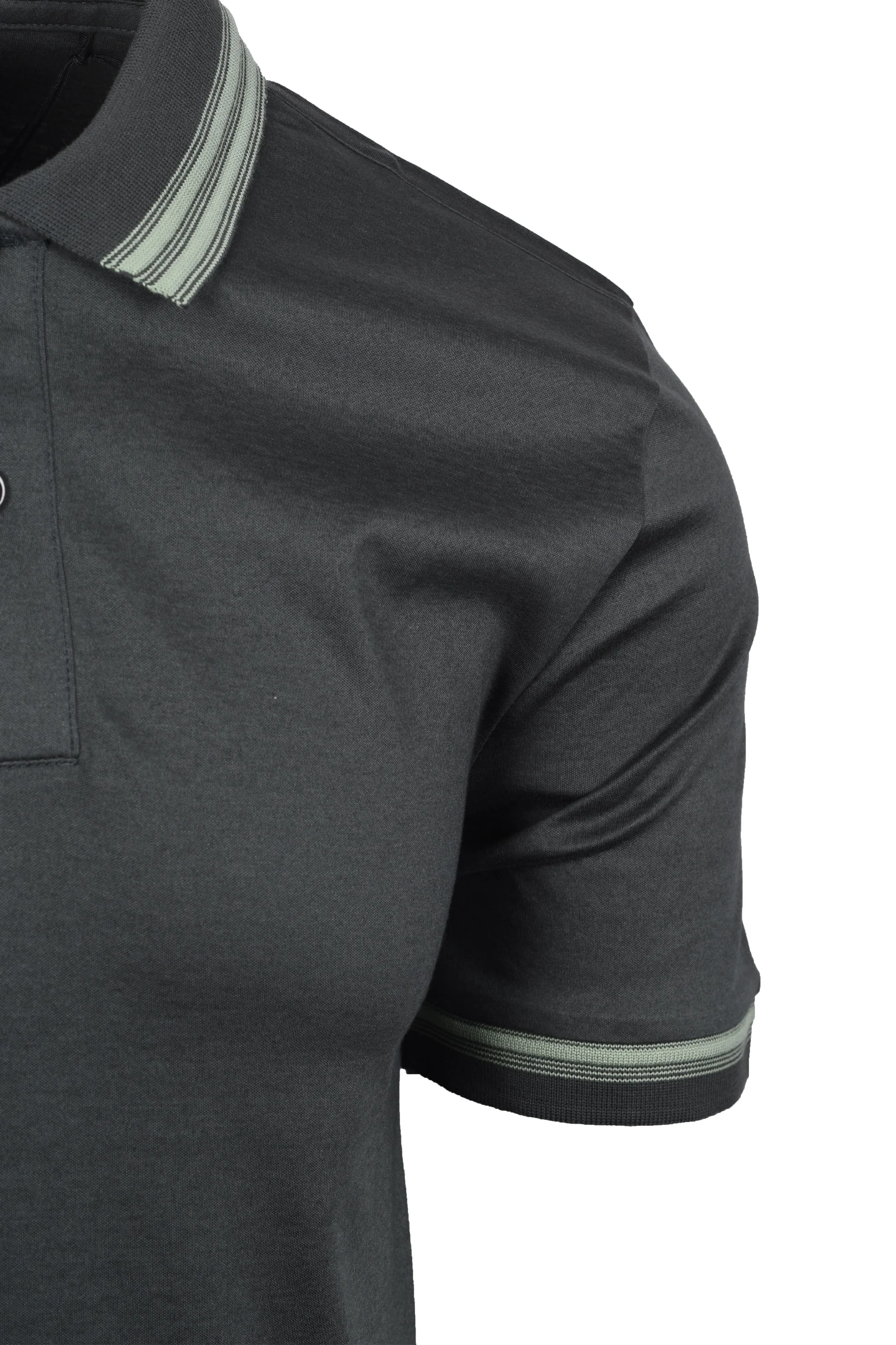 Boss Black H PHILLIPSON POLO OPEN GREEN - Image 3