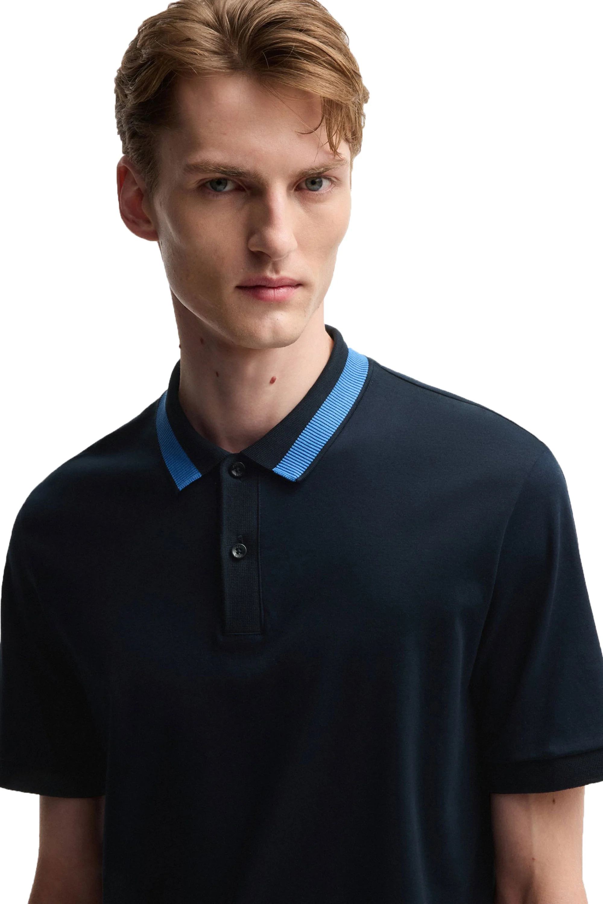 Boss H-Phillipson 199 Polo Shirt Dark Blue - Image 2