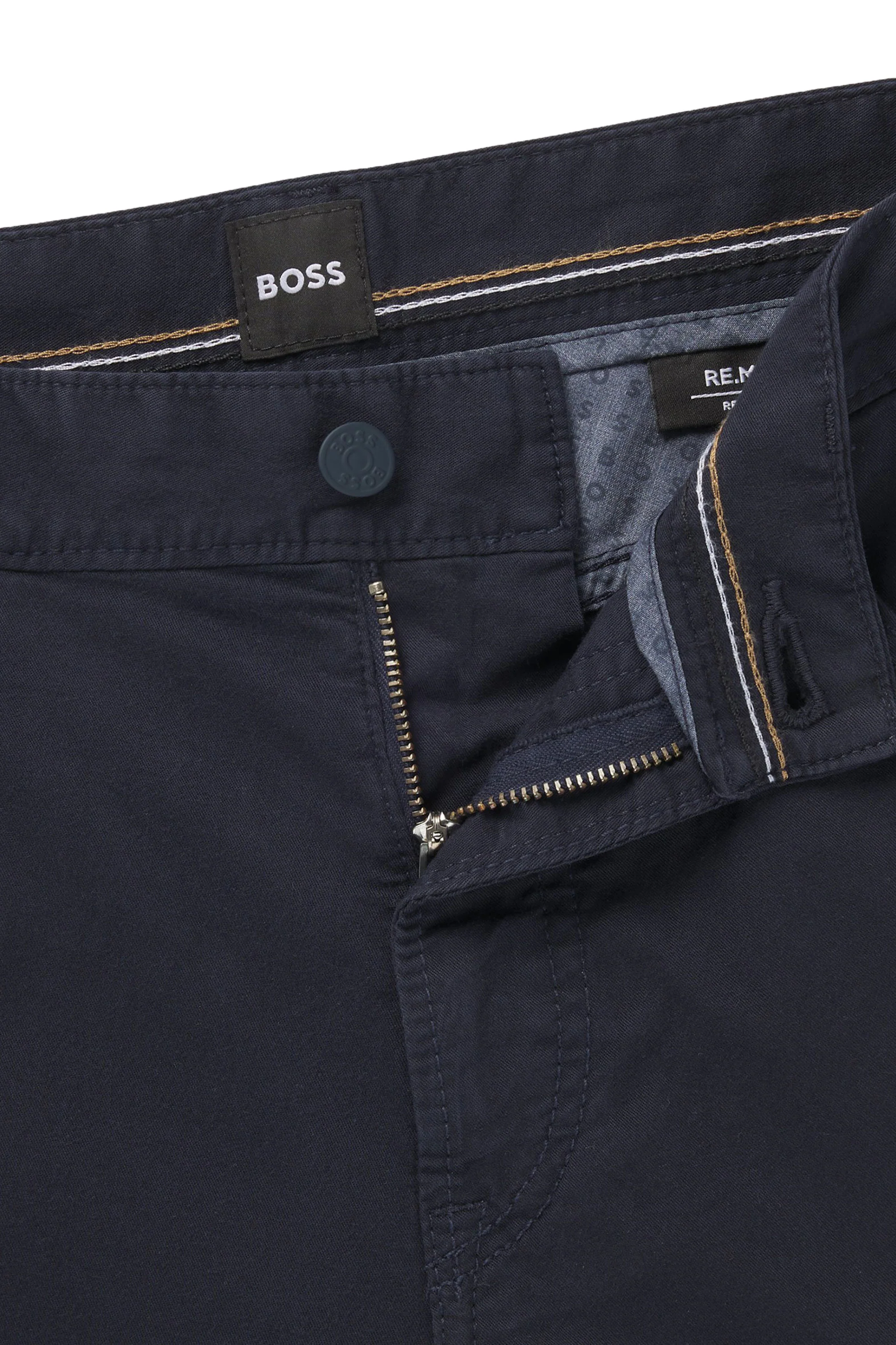 Boss Black H-RE.Maine5 Regular Fit Jeans Dark Blue - Image 3