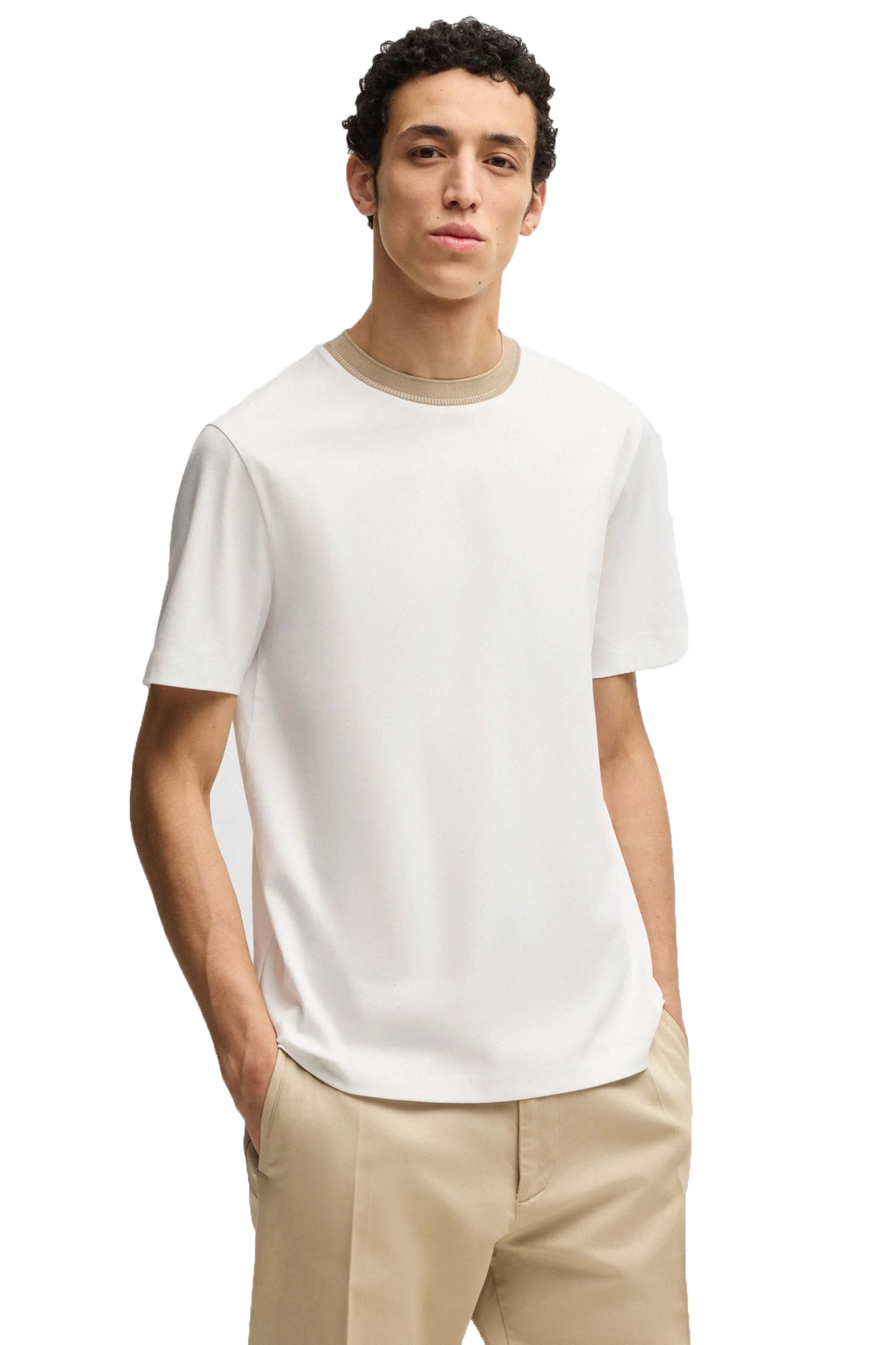 Boss Black H-Tessler 199 T-Shirt White - Image 2