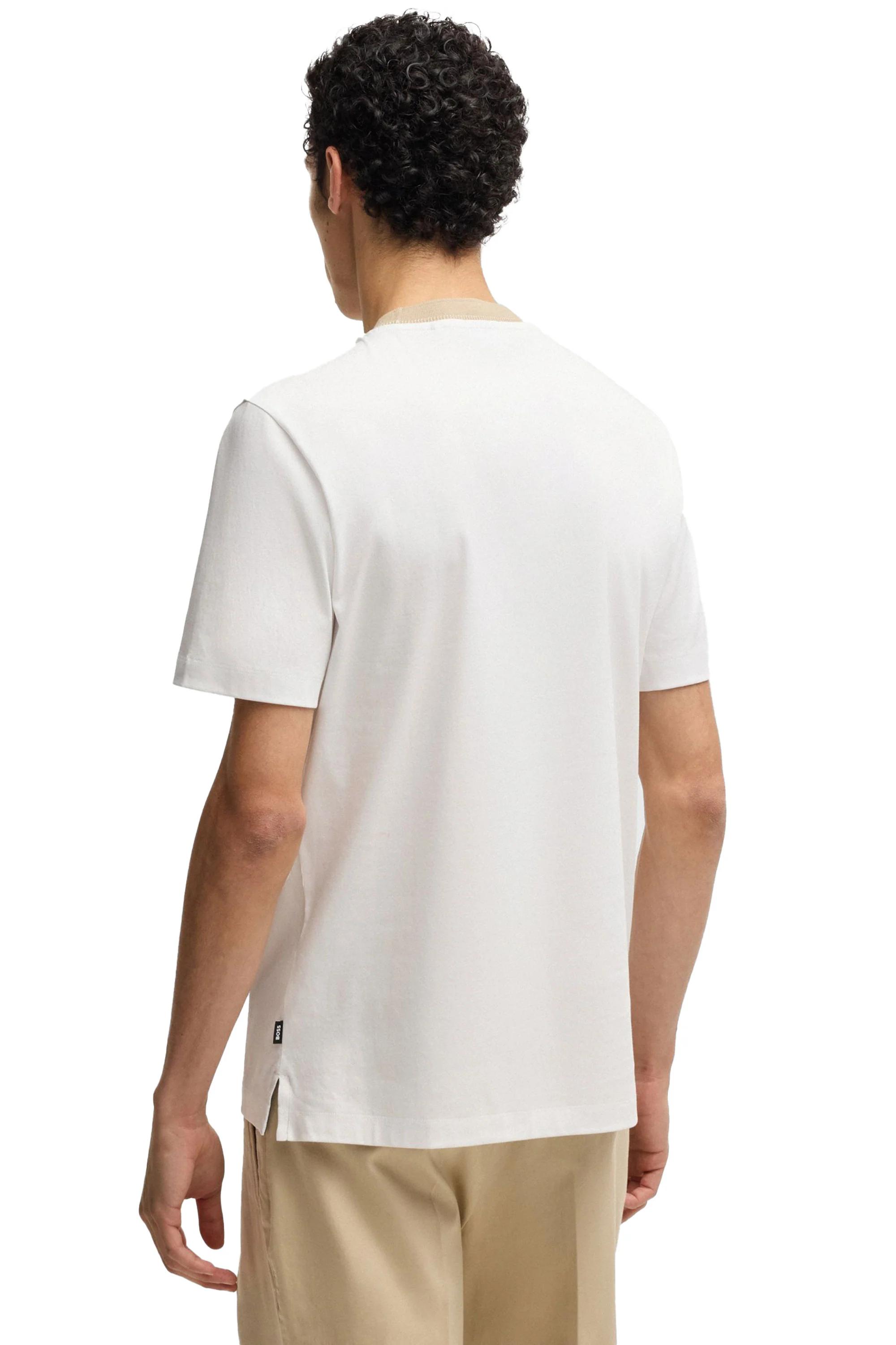 Boss Black H-Tessler 199 T-Shirt White - Image 3
