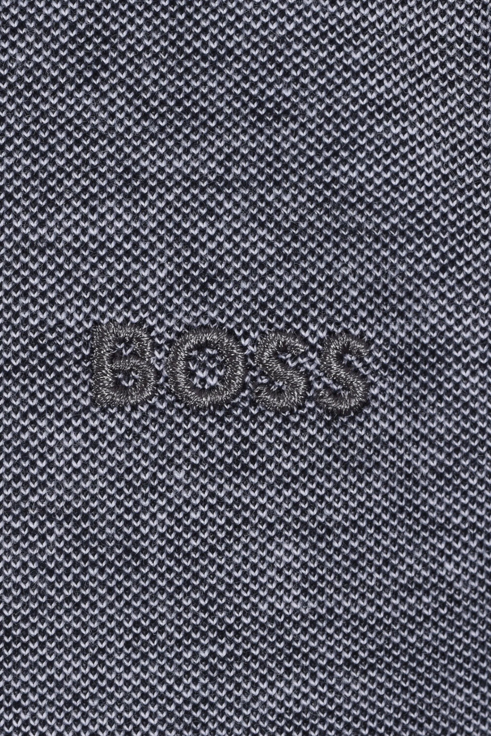 Boss Black H-Thompson 141 T-Shirt Dark Blue - Image 3