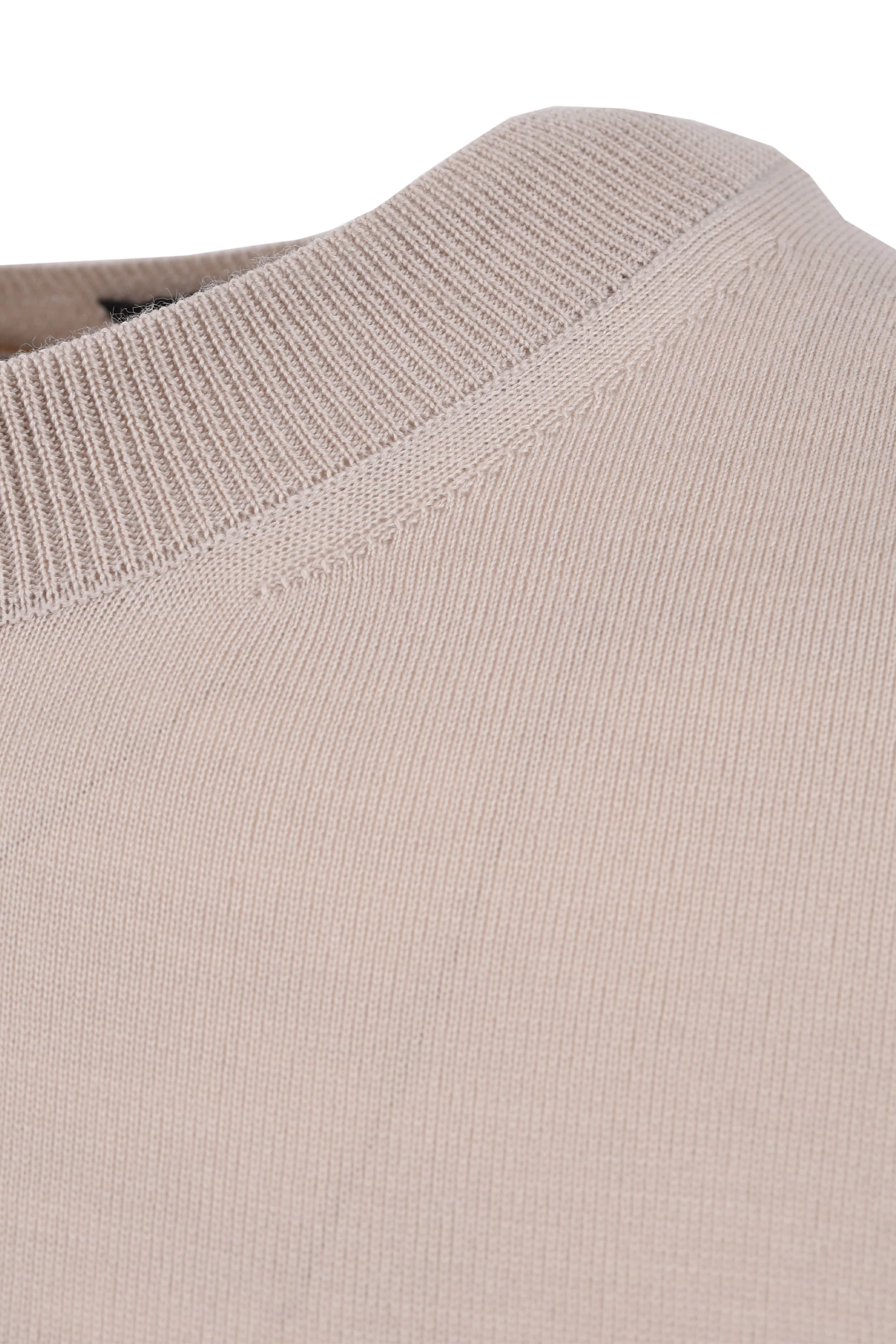 Boss Black H UMAURO KNITTED T-SHIRTS OPEN BEIGE - Image 3