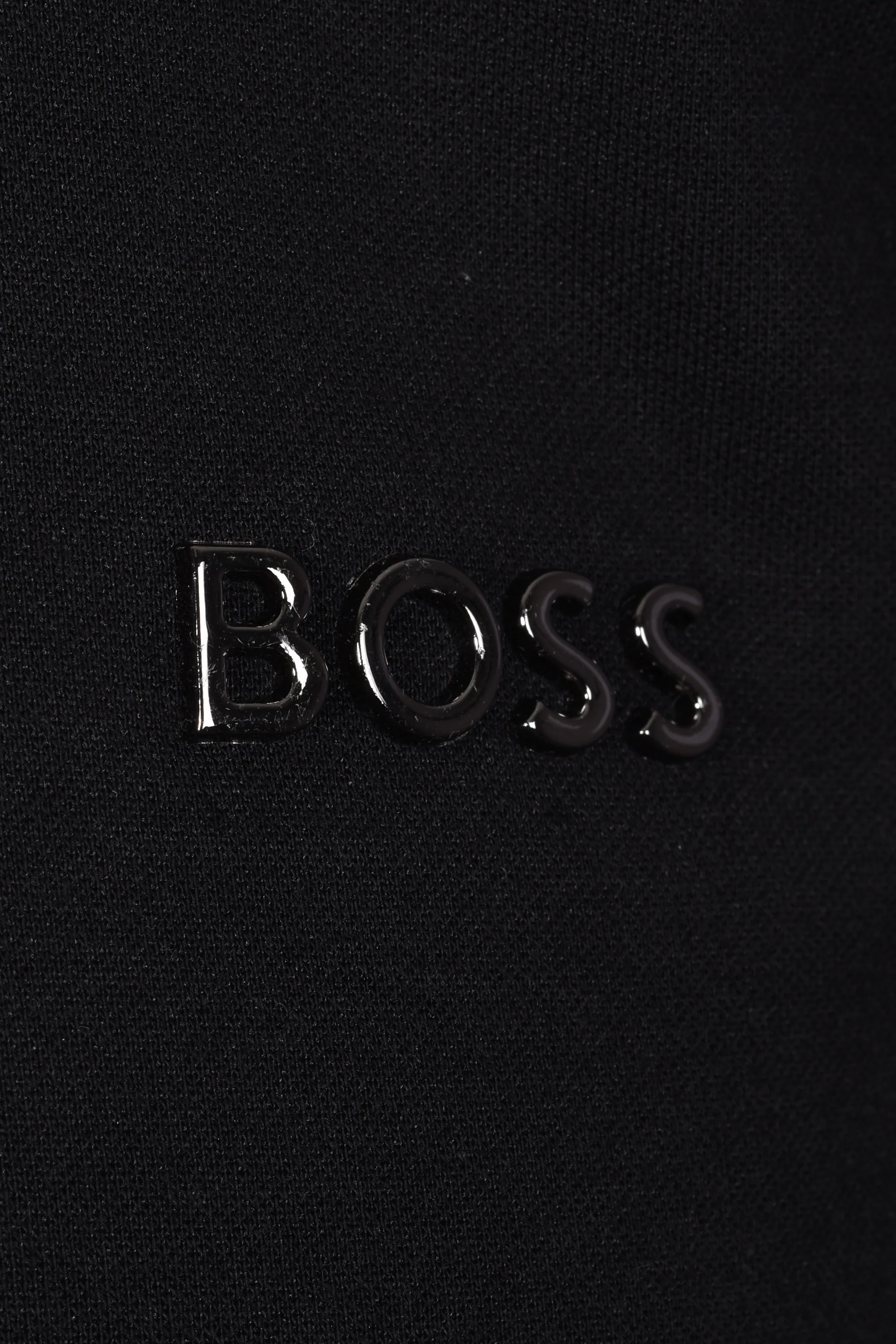 Boss Black HALF ZIP TRACKSUIT JACKET BLACK - Image 3