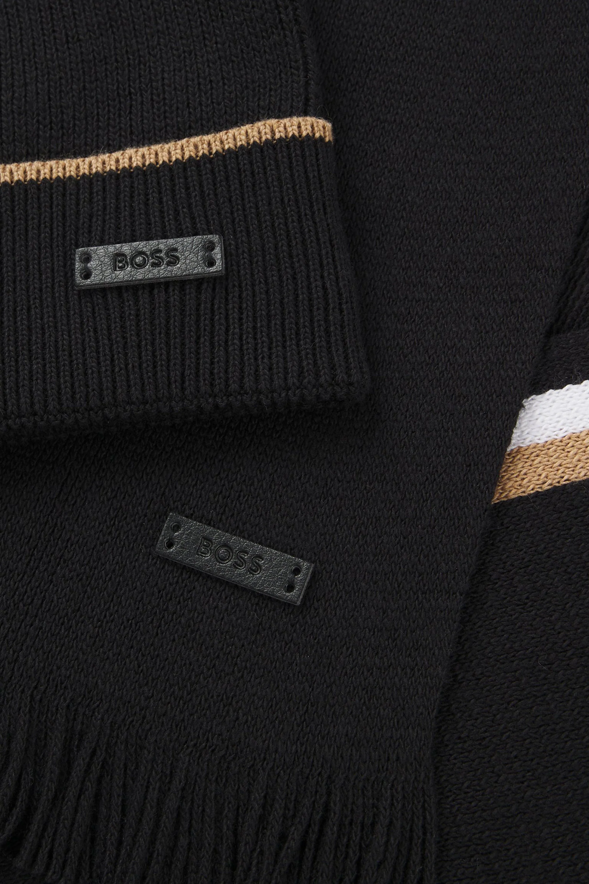 Boss Black HENZO SCARF SET BLACK - Image 2