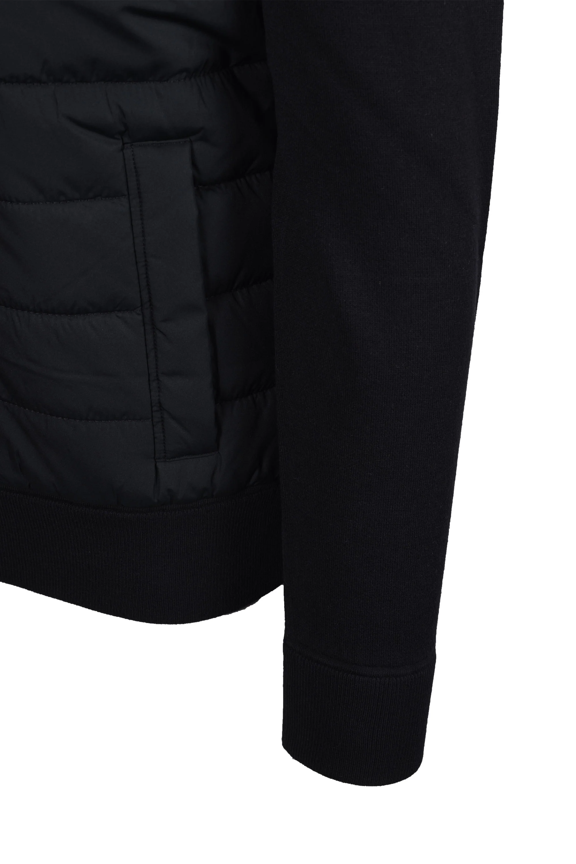 Boss Black Hernesto Mix-Media Jacket Black - Image 5