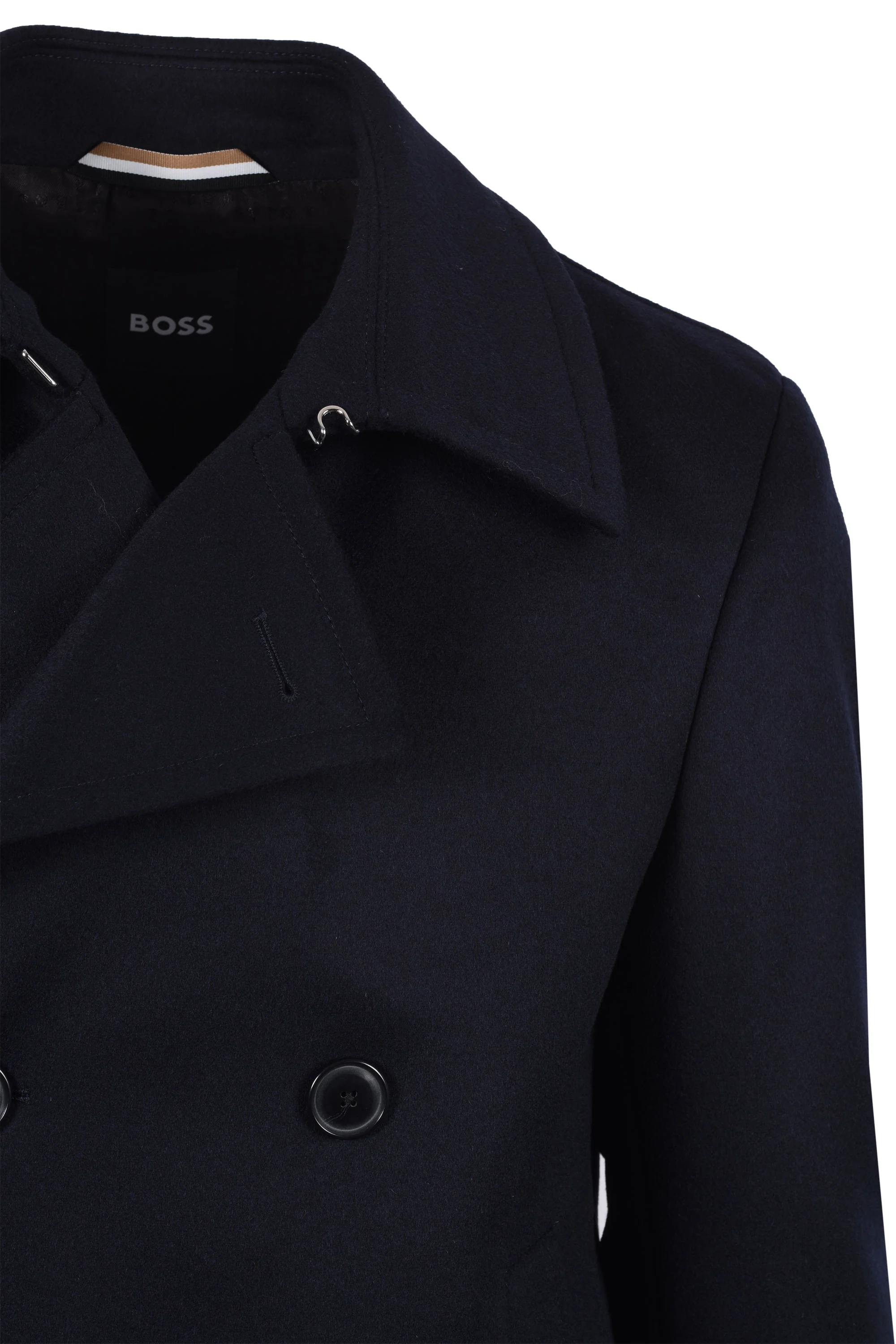 Boss Black Hyde Coat Dark Blue - Image 2