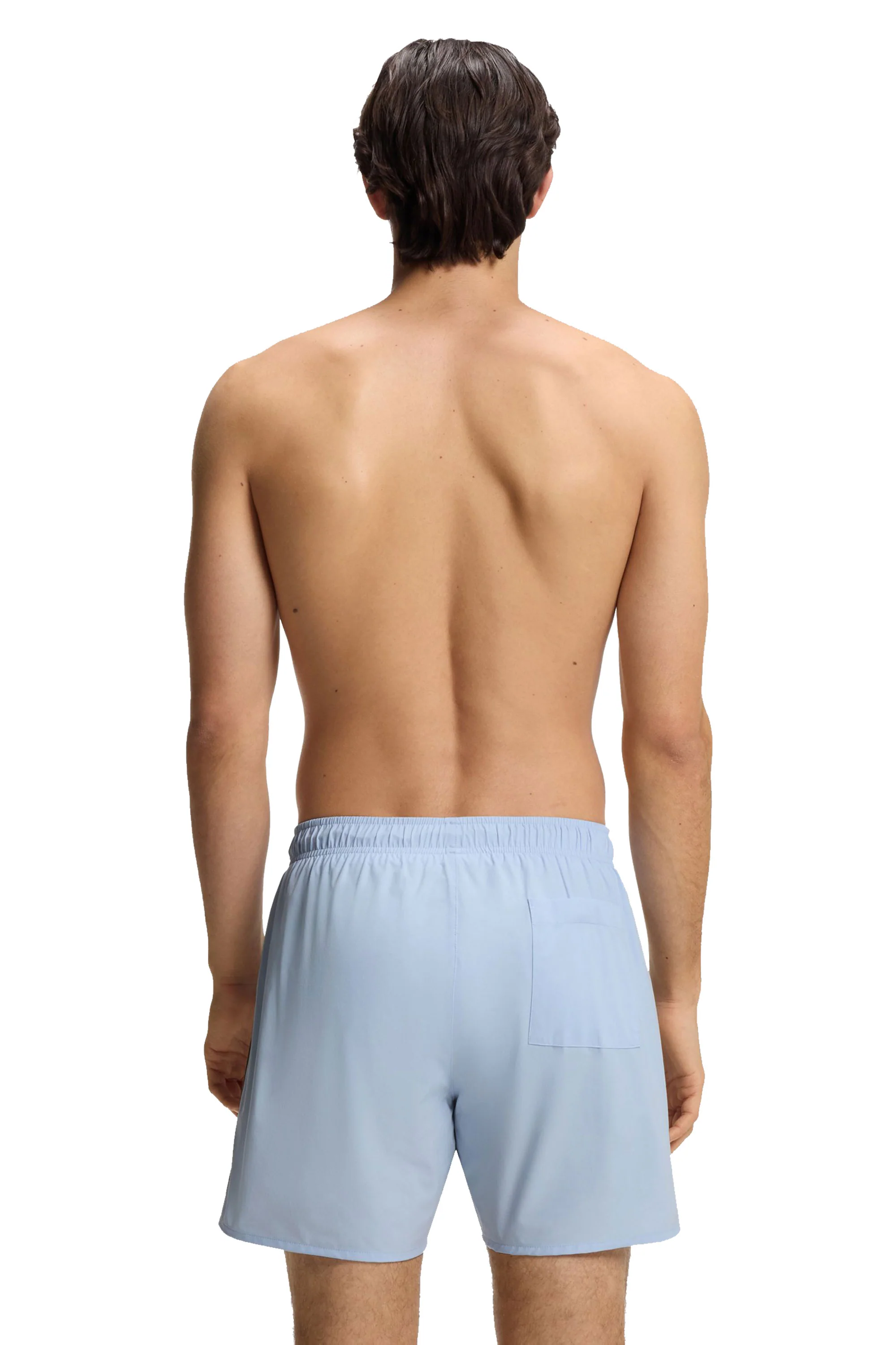 Boss Black BOSS ICONIC SWIM SHORTS LIGHT PASTEL BLUE - Image 3