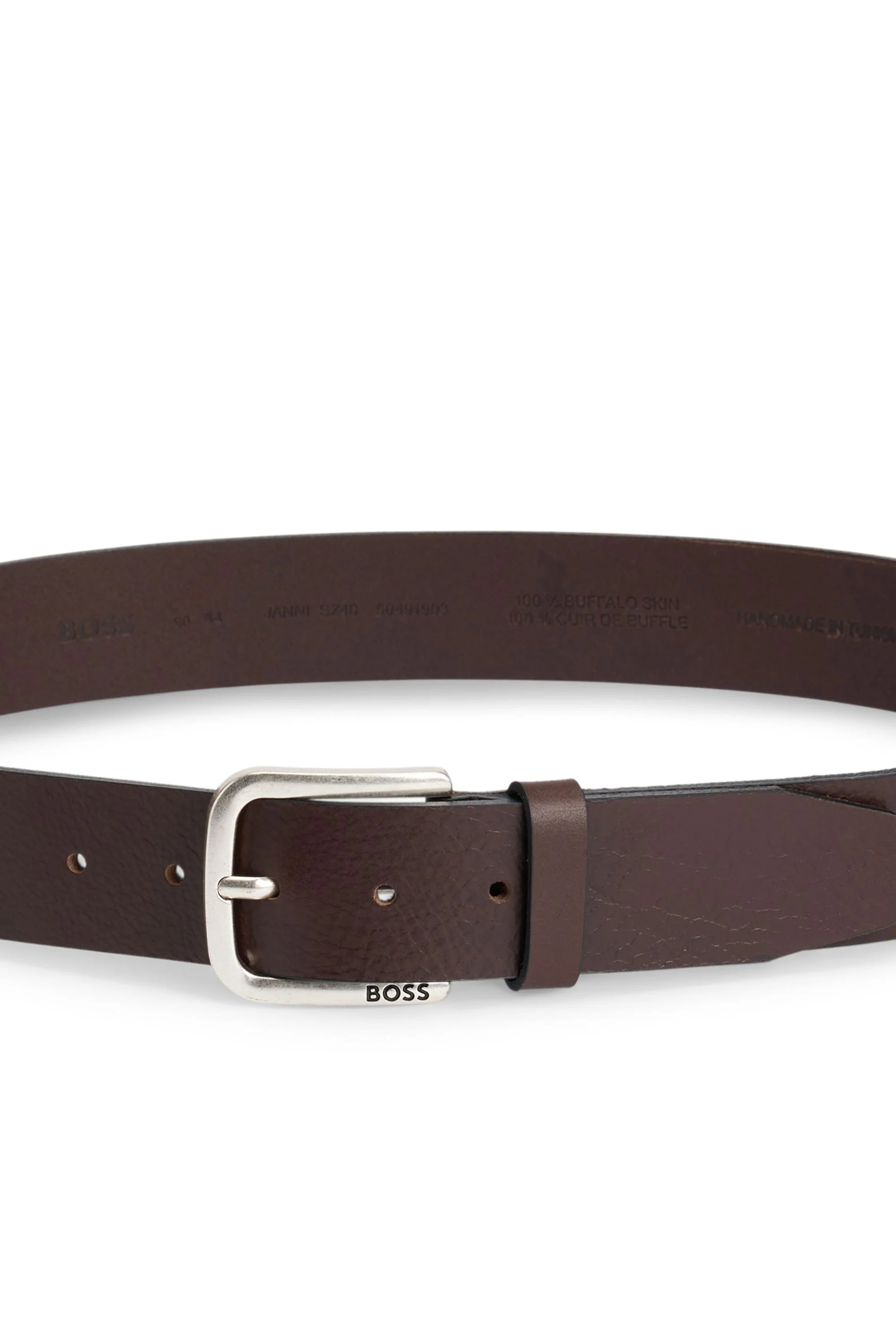 Boss Black Janni Belt Dark Brown - Image 3