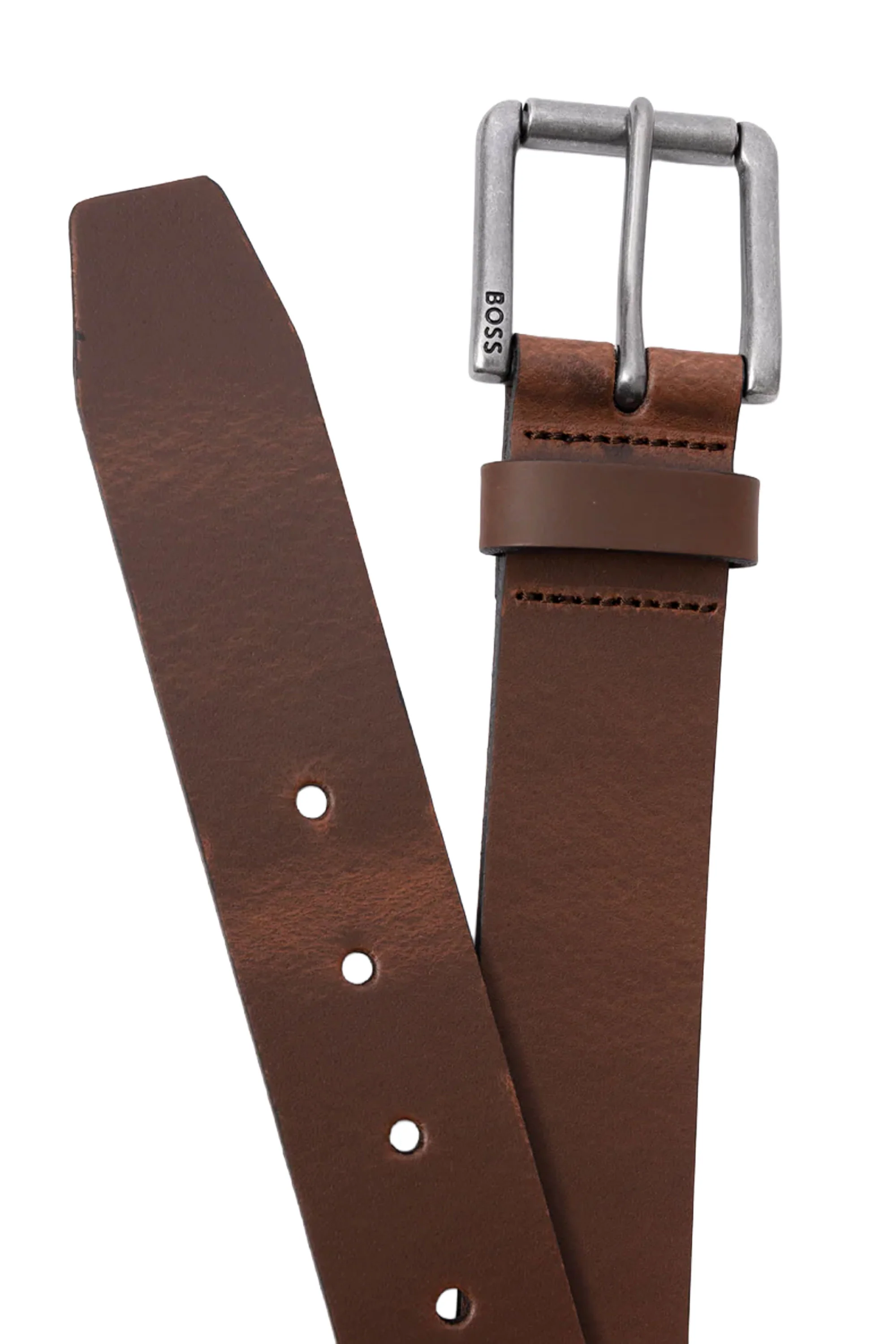 Boss Black JORRIS BELT DARK BROWN - Image 3