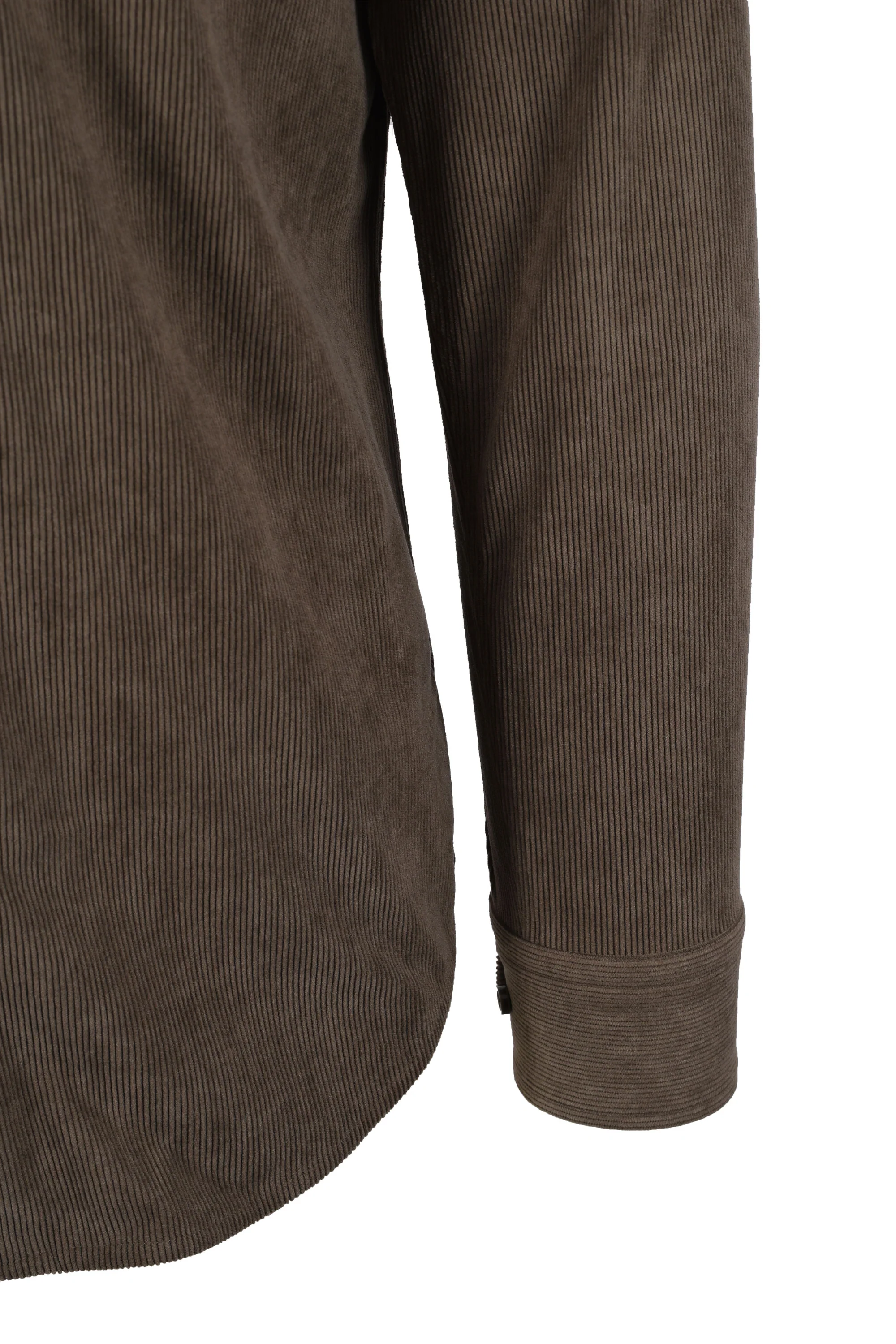 BOSS BLACK KENT CORDUROY SHIRT OPEN BROWN - Image 2