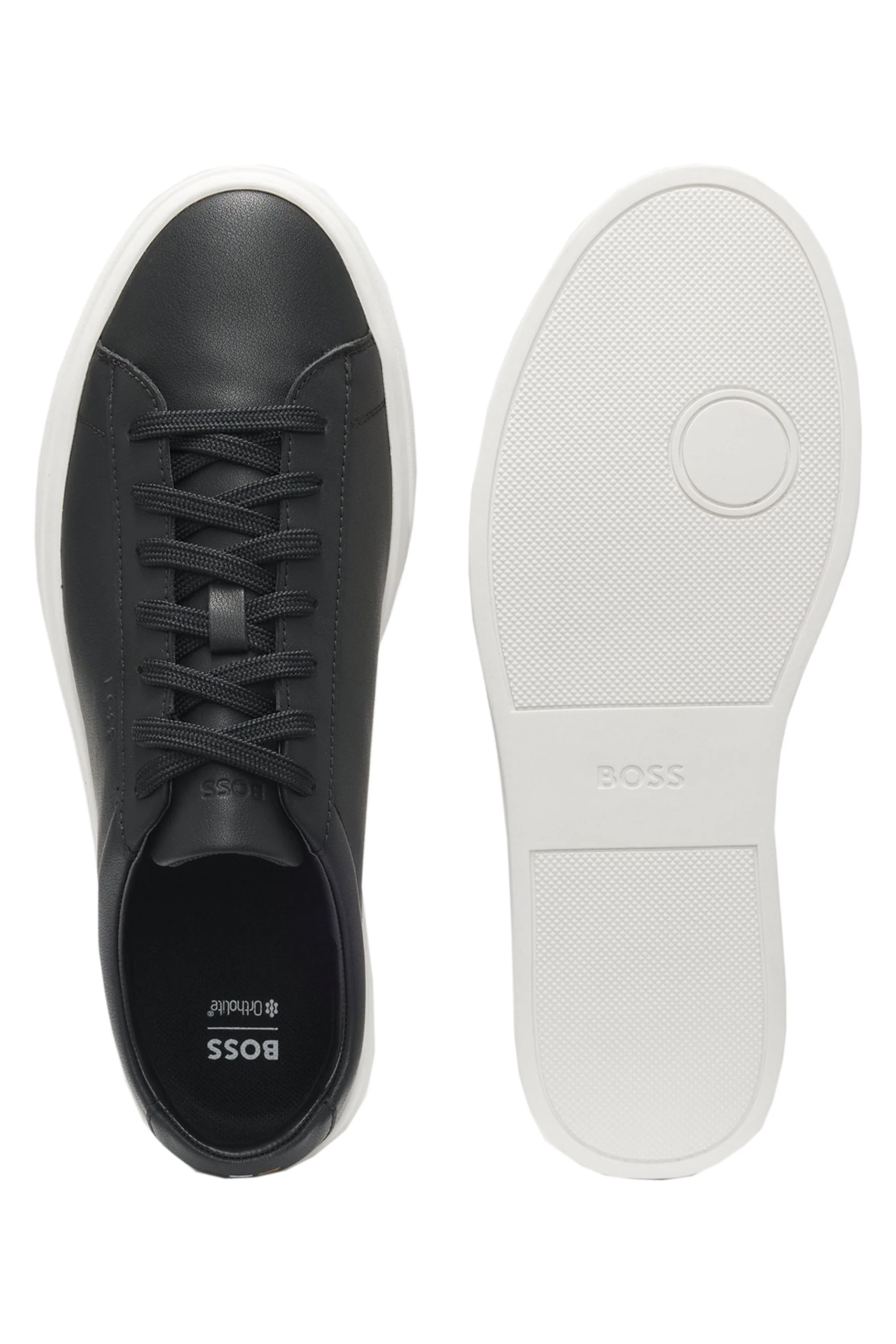 BOSS BLACK KIERAN TENN TRAINER BLACK - Image 3