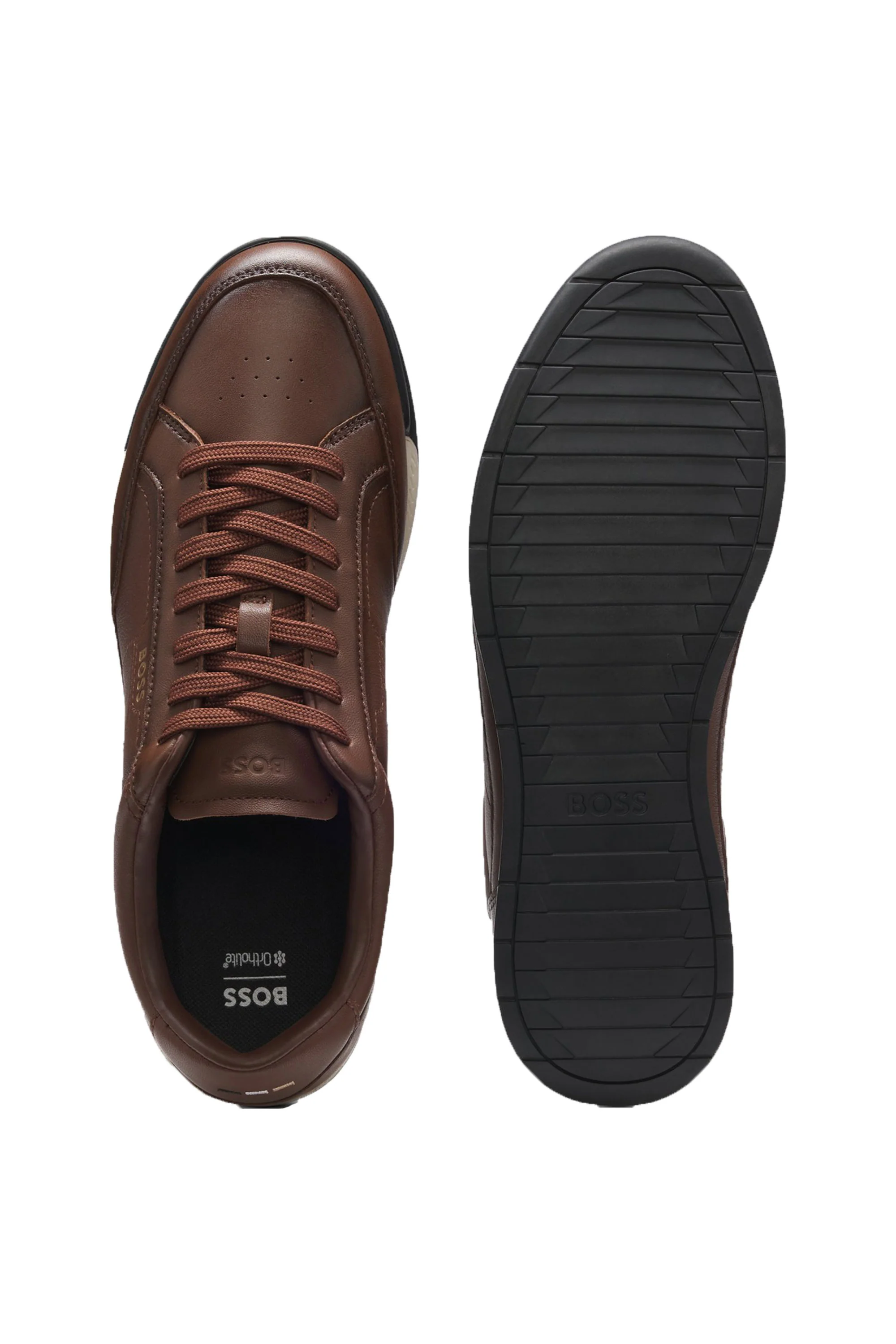 Boss Black Nitan Trainer Medium Brown - Image 3