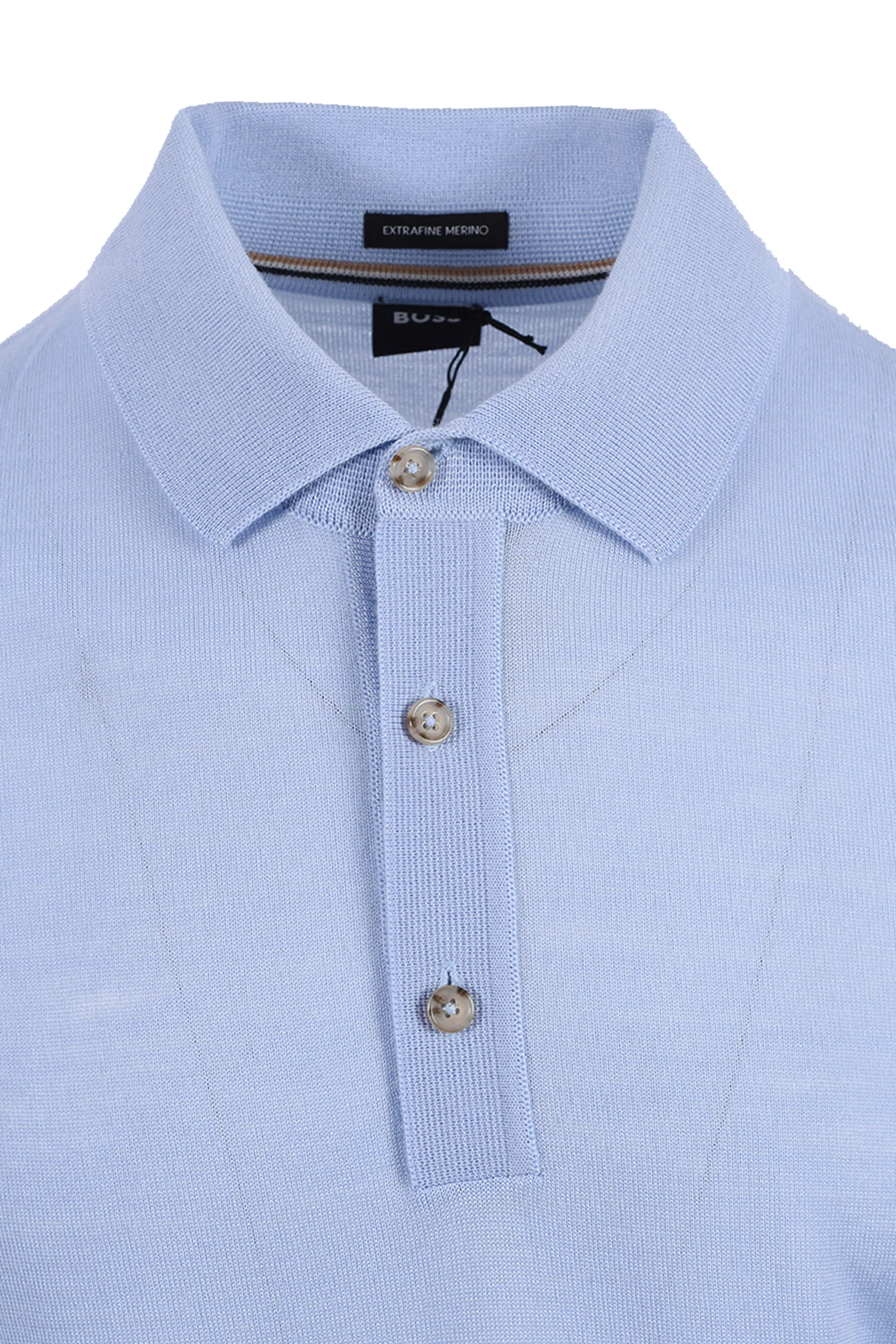 Boss Black BOSS NOLANO POLO LIGHT PASTEL BLUE - Image 2