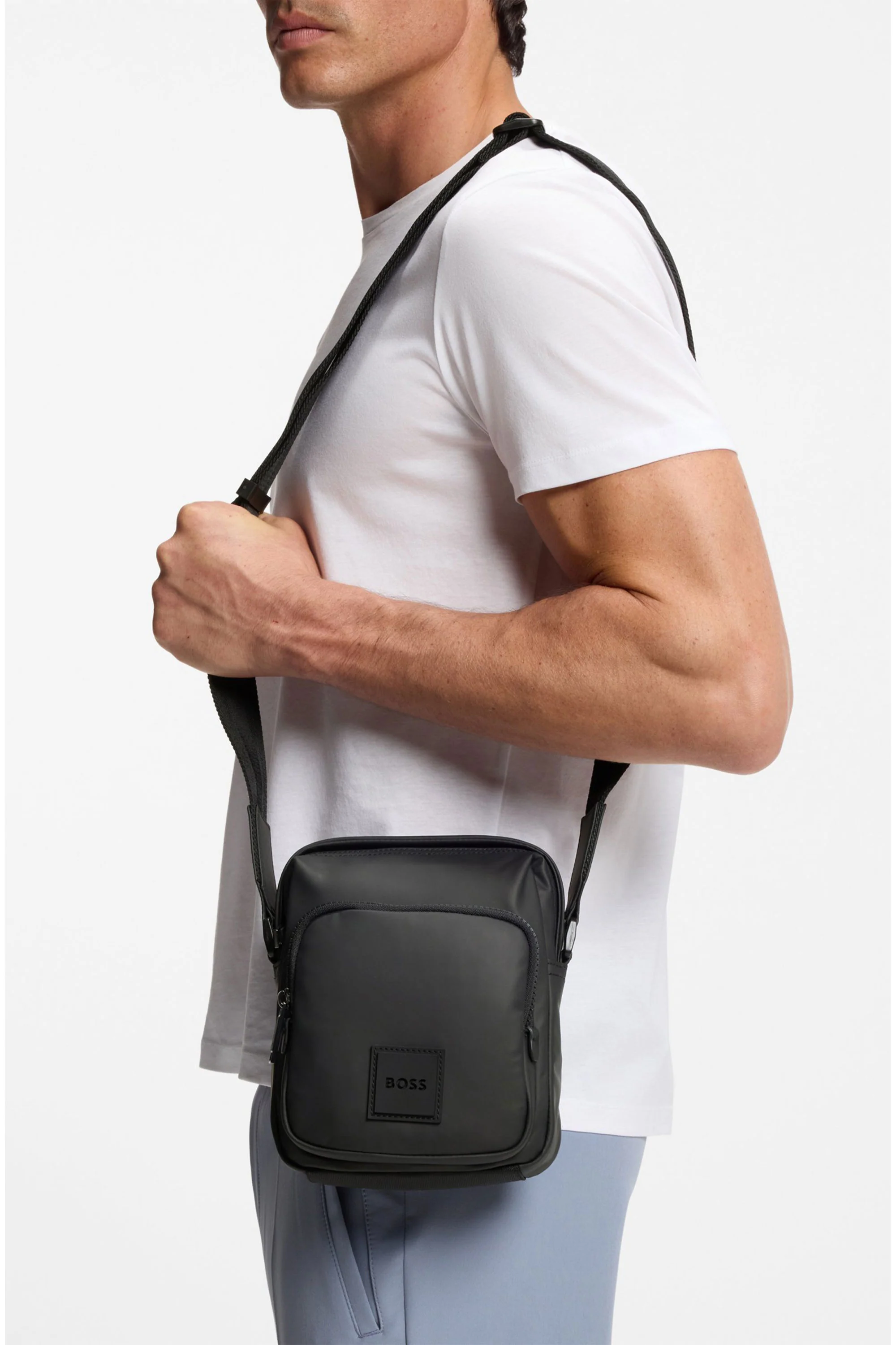 Boss Black ORYO ZIP UP BAG BLACK - Image 5