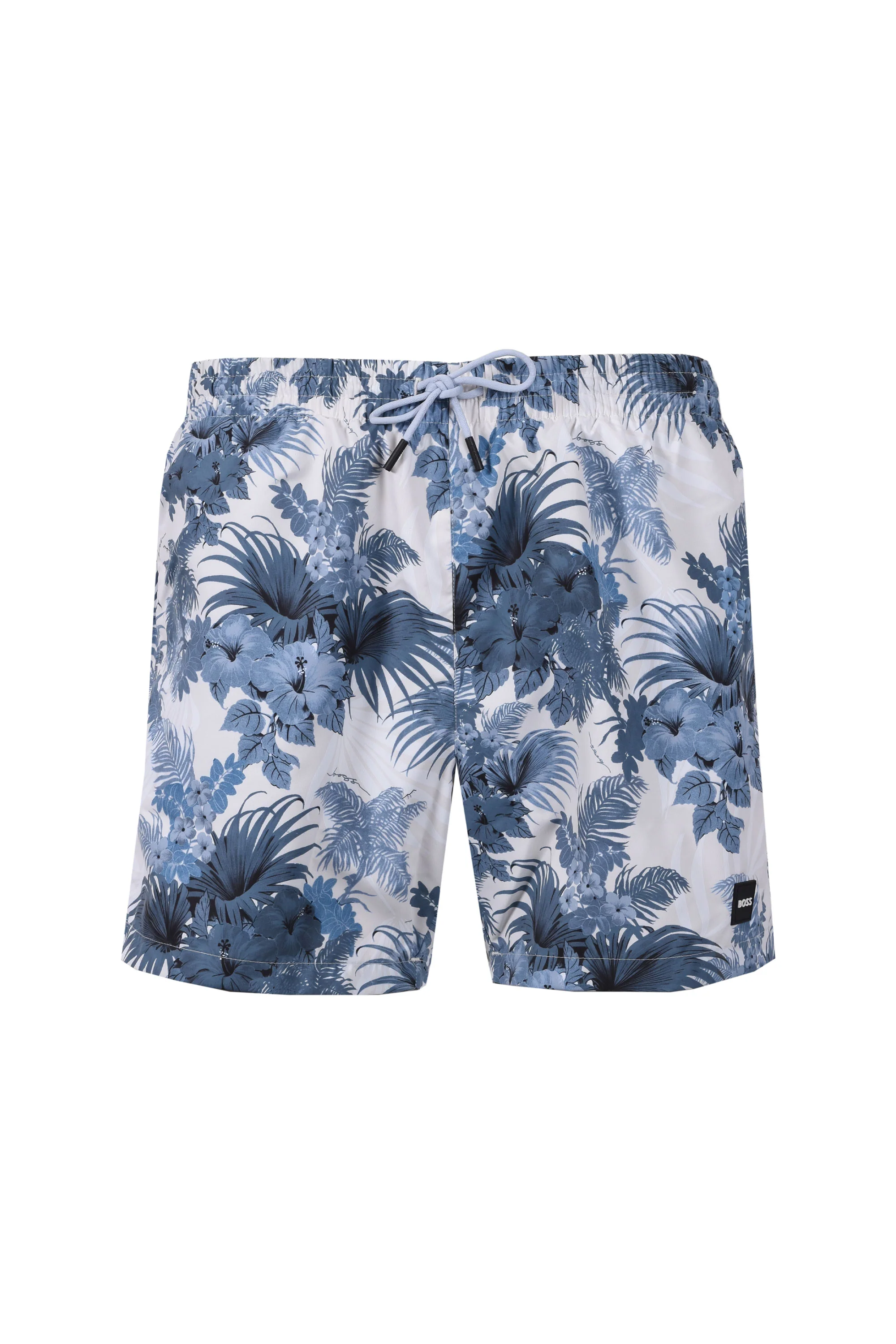 Boss Piranha Swim Shorts Open Blue