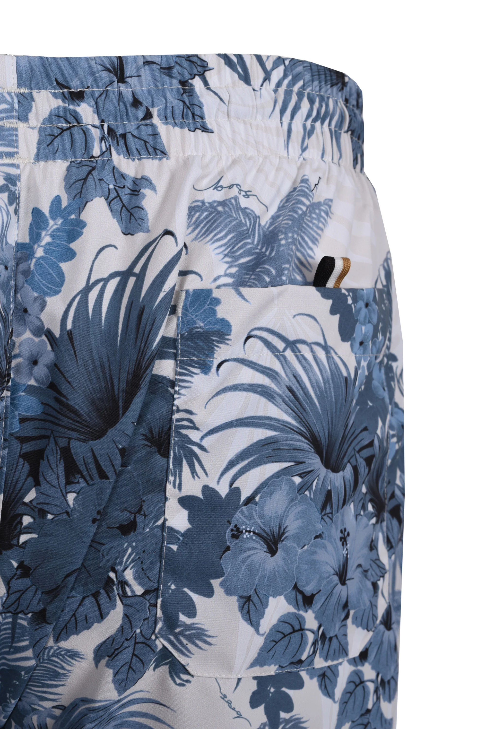Boss Piranha Swim Shorts Open Blue - Image 4