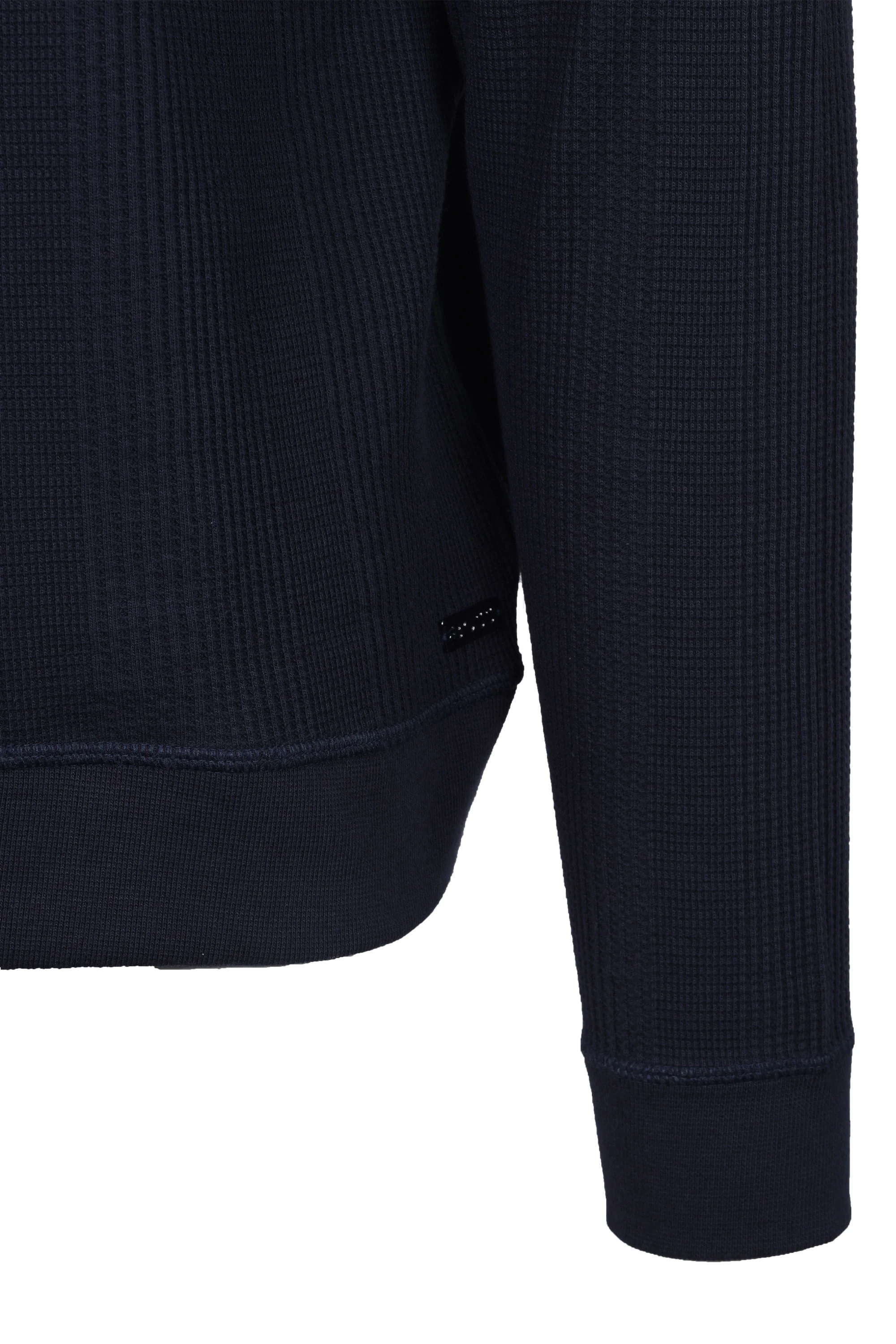 Boss Black STRUCTURE HALF ZIP DARK BLUE - Image 2
