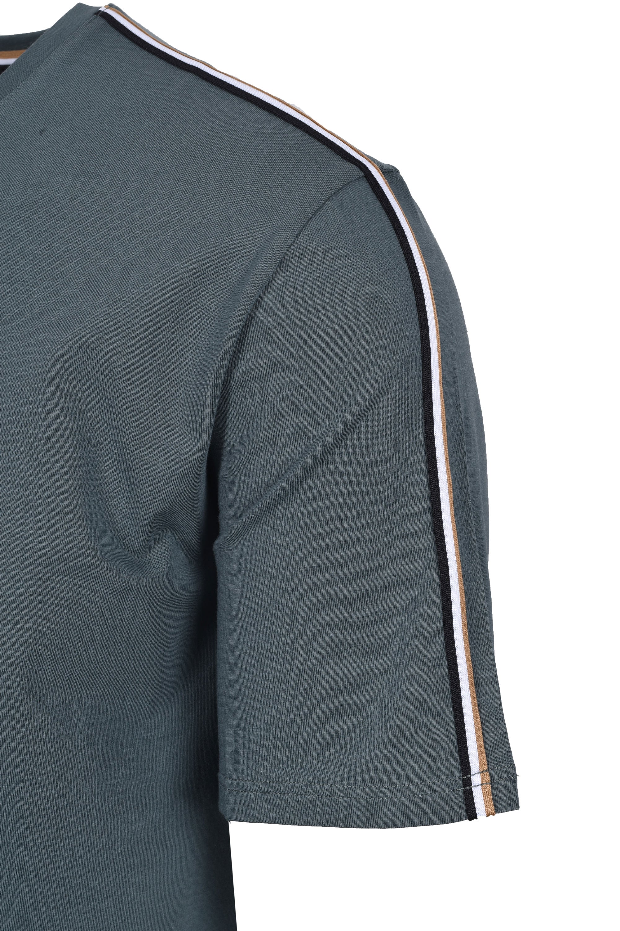 Boss Black UNIQUE T-SHIRT DARK GREEN - Image 3