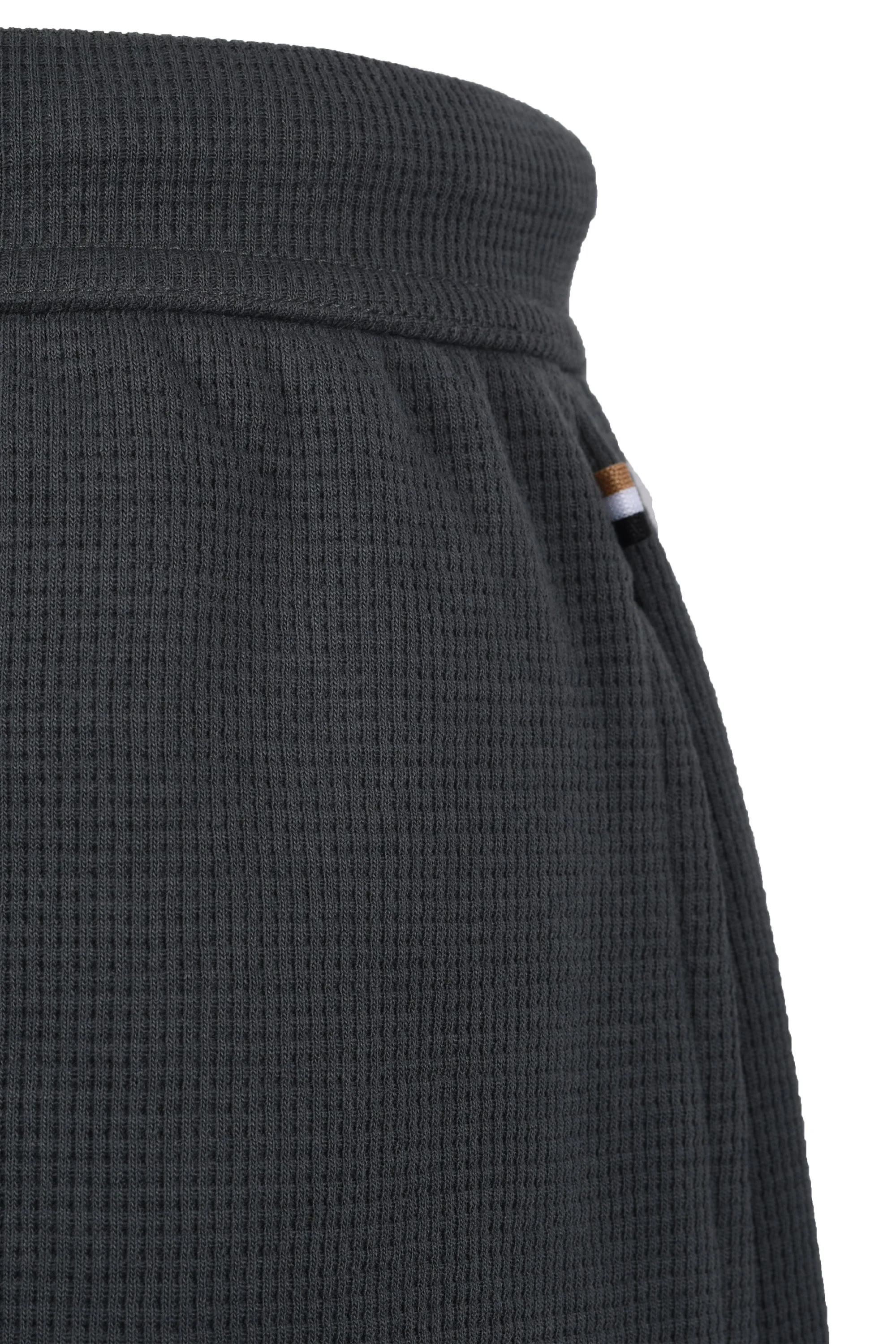 Boss Black WAFFLE SHORTS OPEN GREEN - Image 2