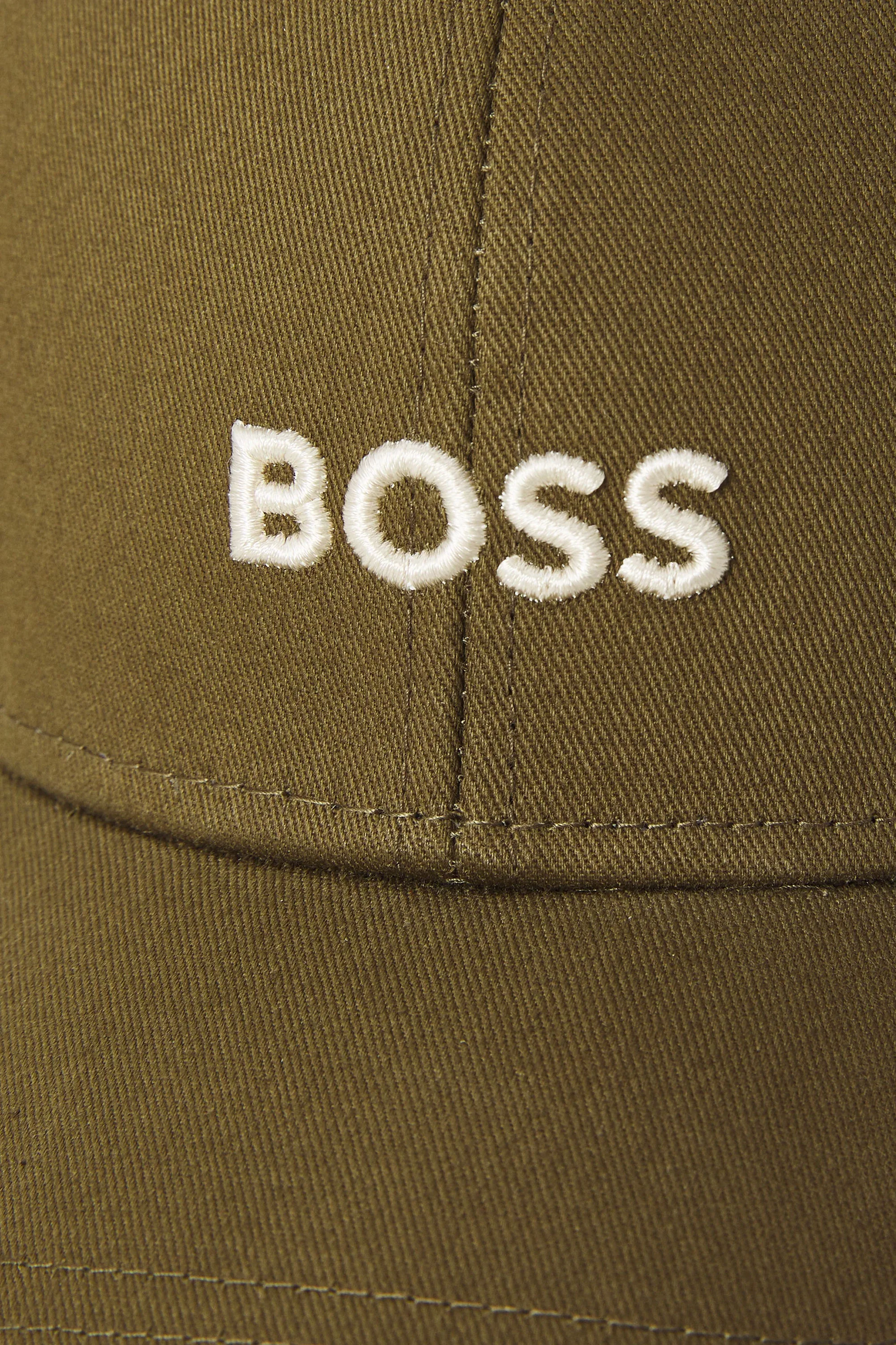 Boss Black Baseball Cap Dark Green - Image 2