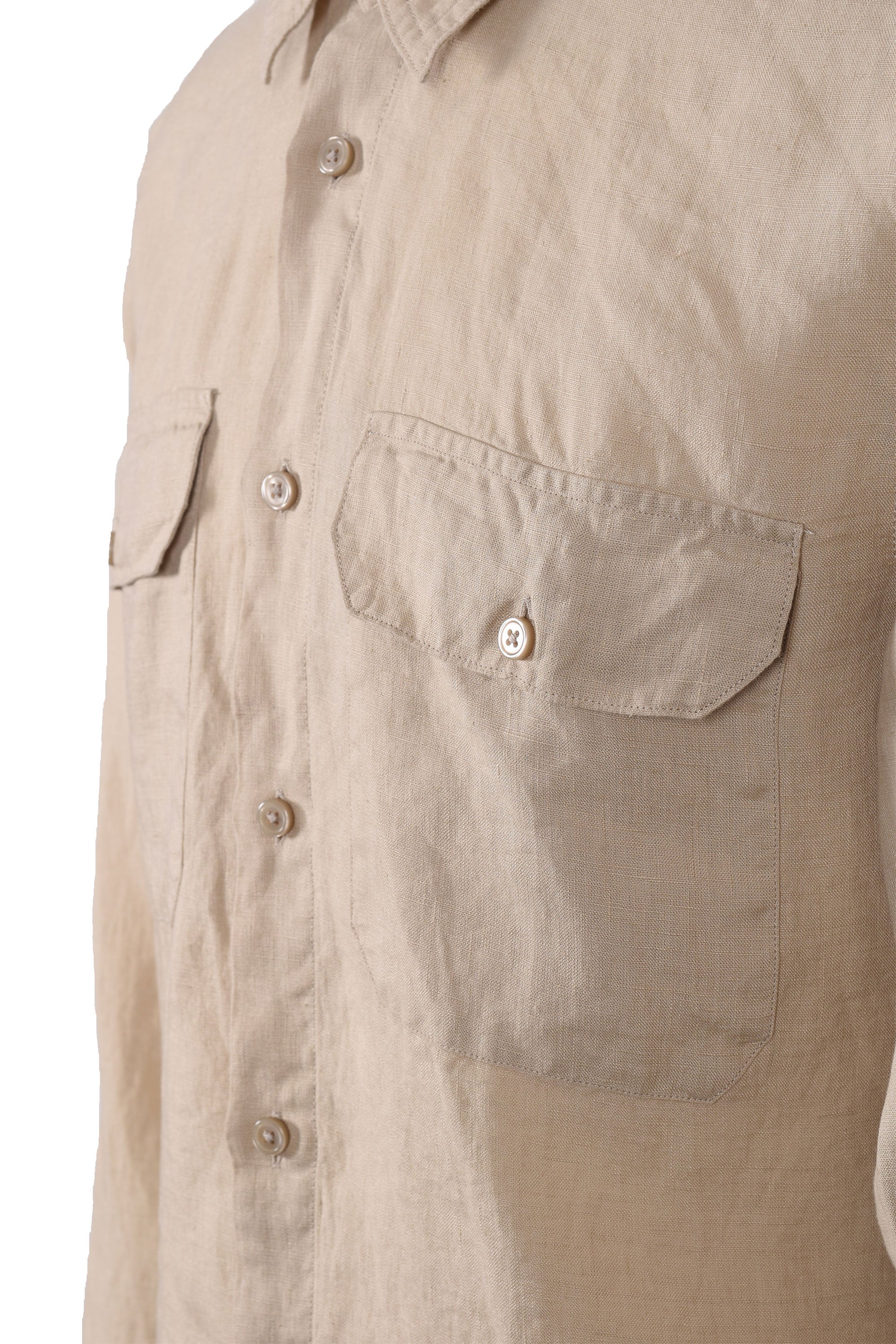 Boss Black H-Liam-Kenb-2P-C-244 Long sleeved Shirt Light Beige - Image 3