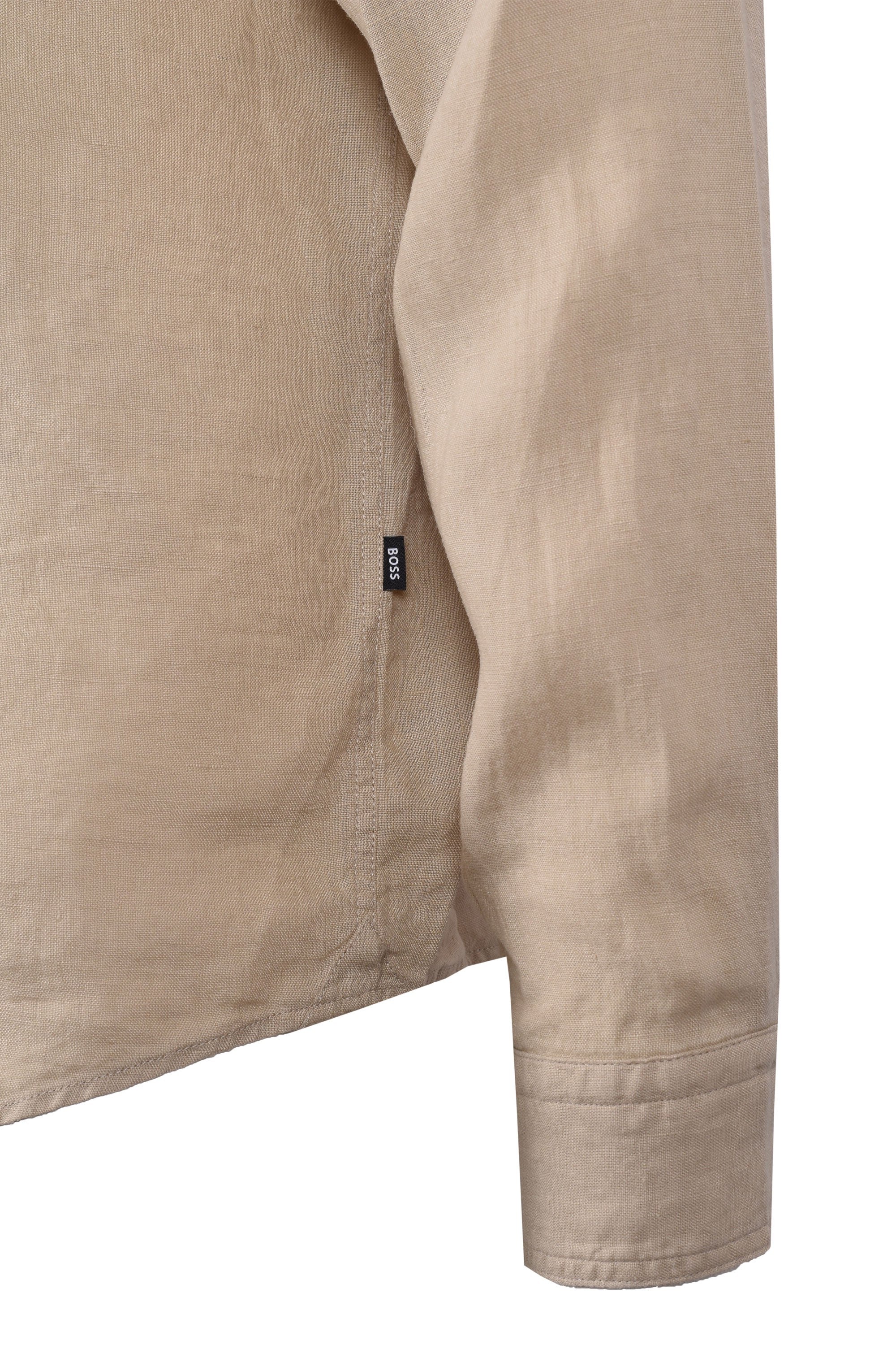 Boss Black H-Liam-Kenb-2P-C-244 Long sleeved Shirt Light Beige - Image 4