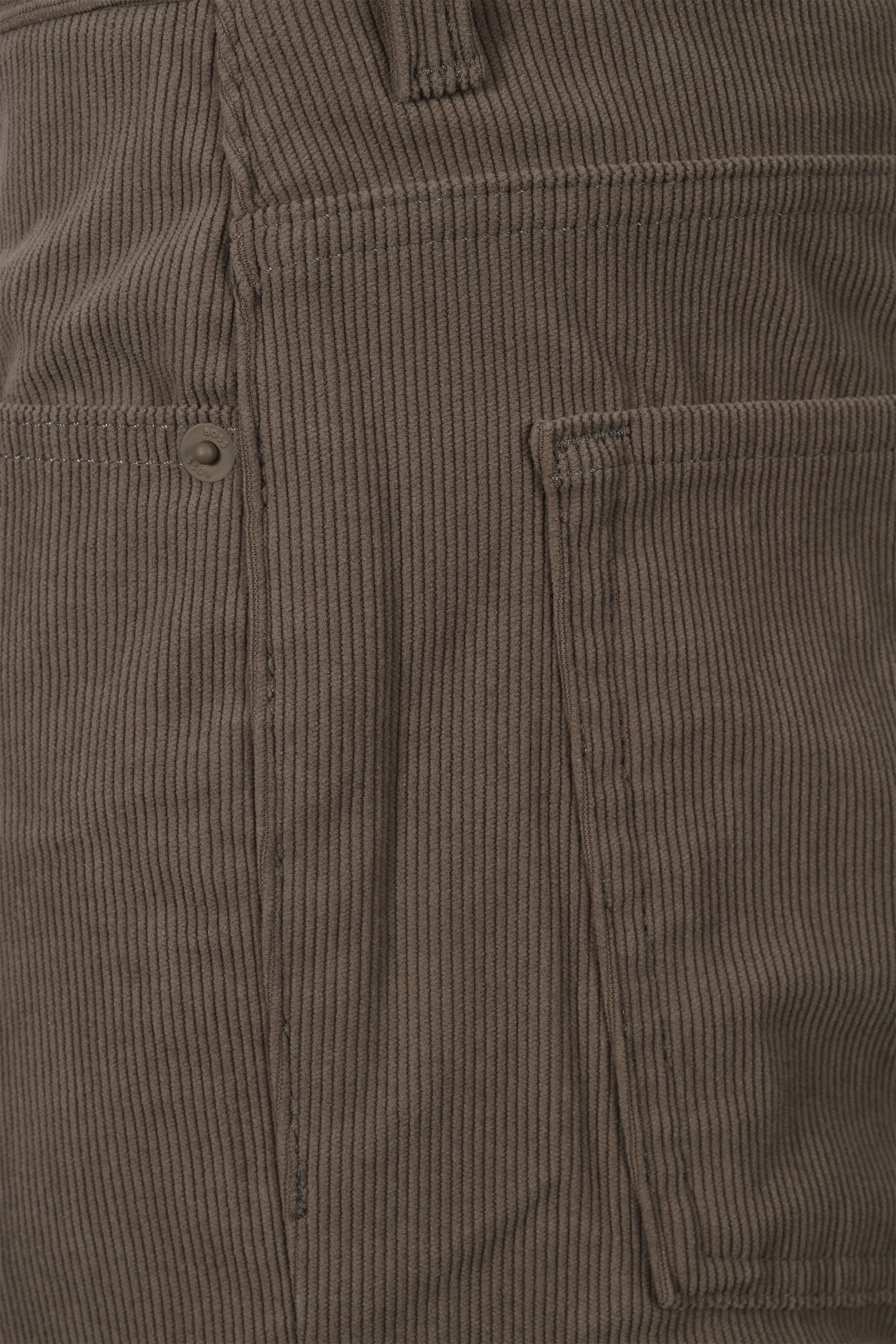 BOSS Delaware Corduroy Trouser Open Brown - Image 4