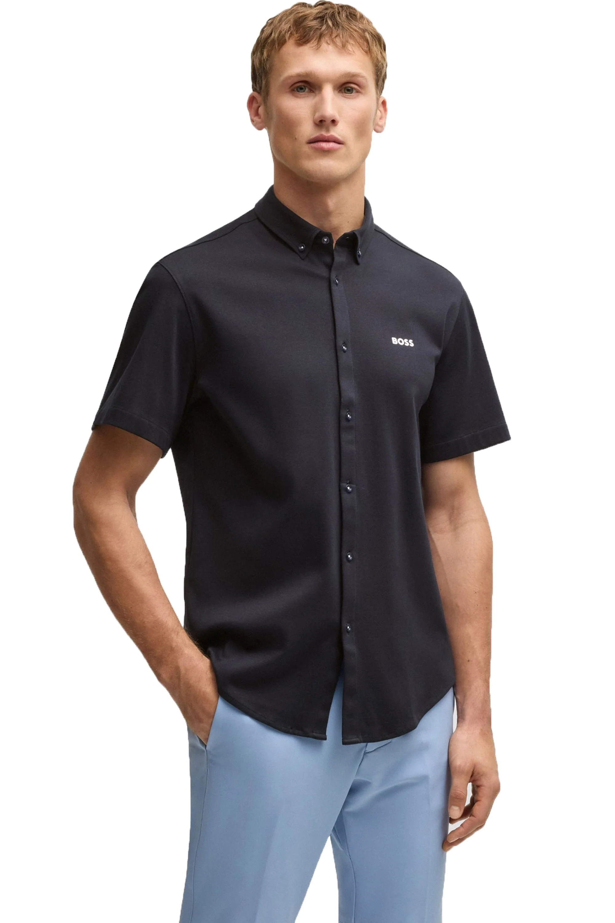 Boss B_motion_s Shirt Dark Blue - Image 3