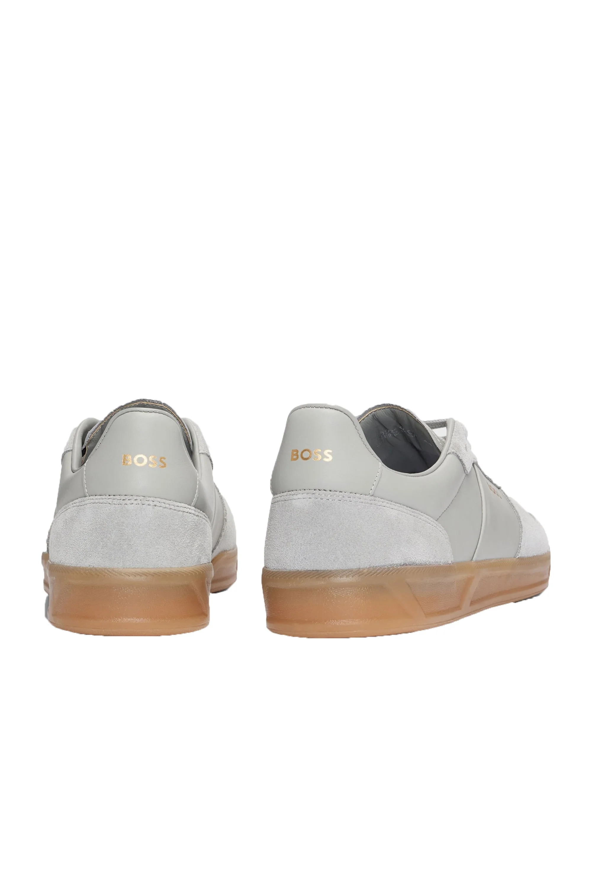 BOSS Black Brandon_tenn_sdvlt Trainer Medium Grey - Image 3