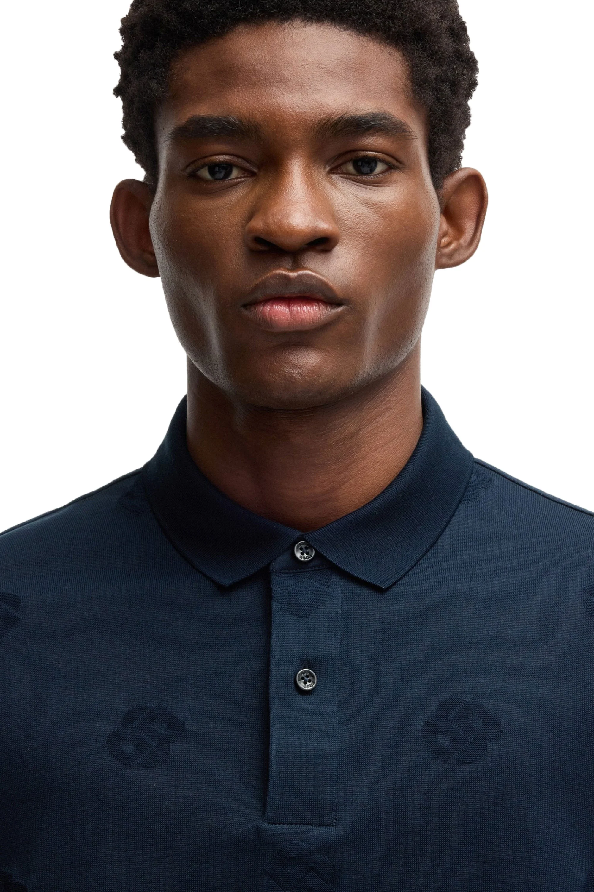Boss C-prout 109 Polo Shirt Dark Blue - Image 2