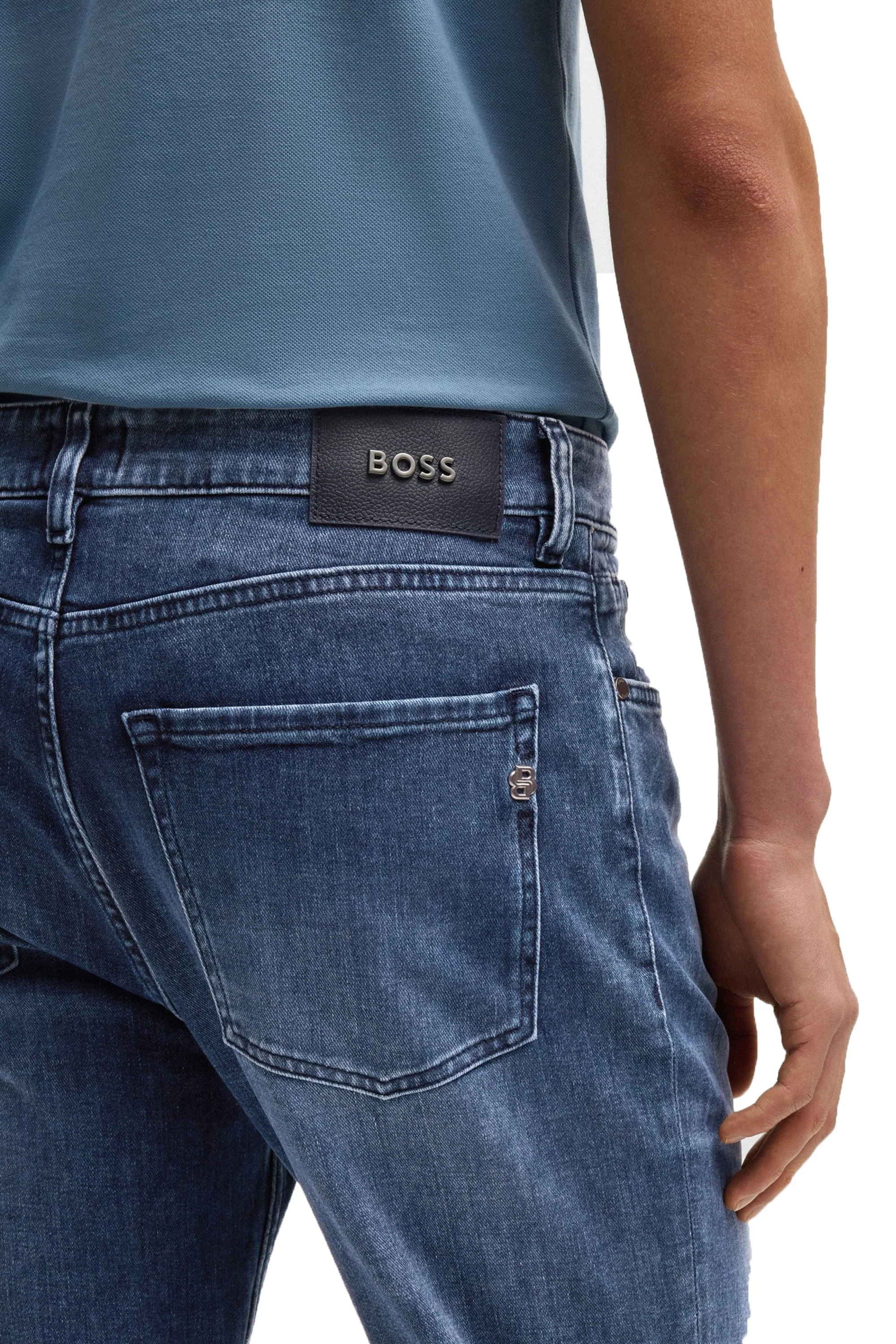 Boss C-re.maine Jeans Medium Blue - Image 3