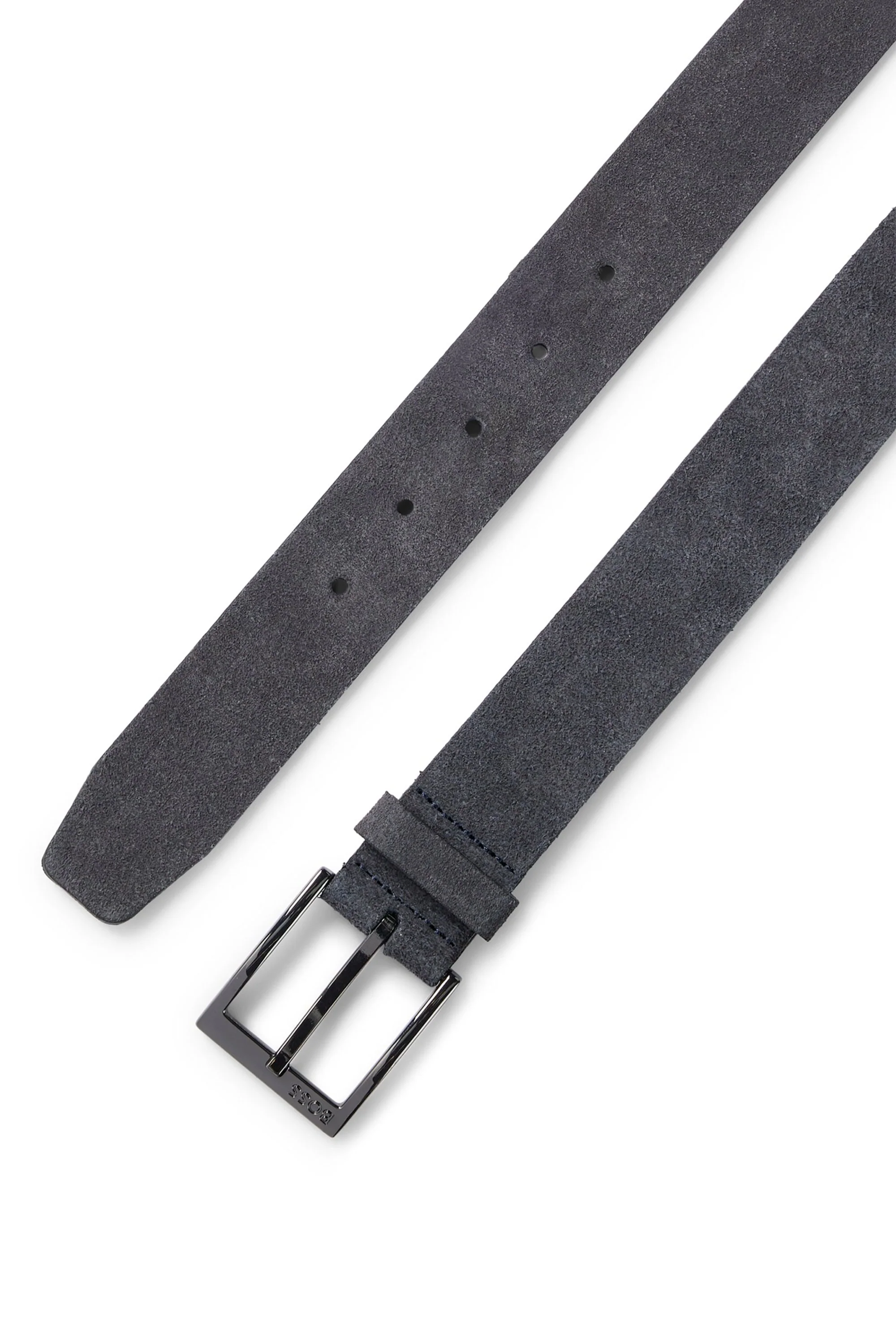 Boss Black Elloy Leather Belt Dark Blue - Image 2