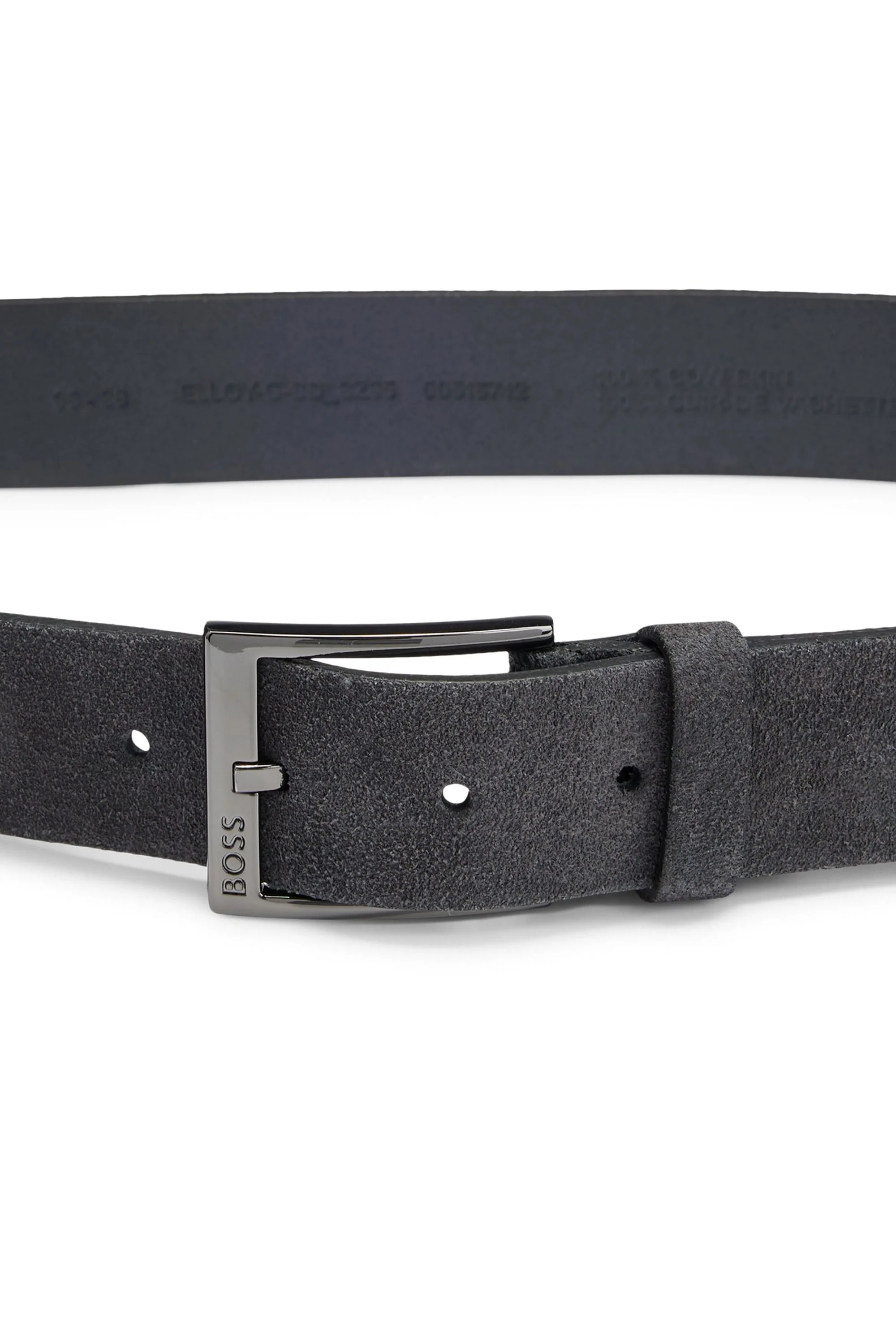Boss Black Elloy Leather Belt Dark Blue - Image 3