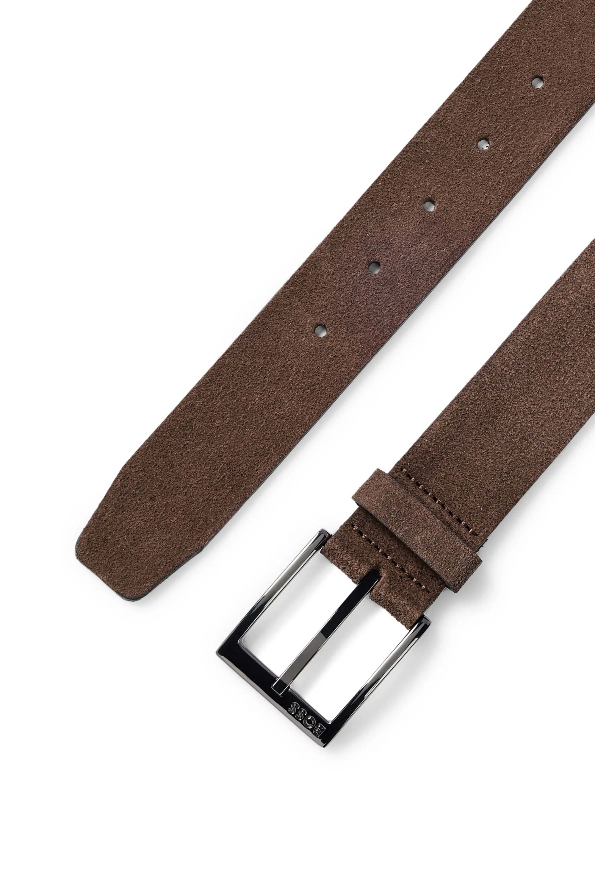 Boss Black Elloy Leather Belt Dark Brown - Image 2