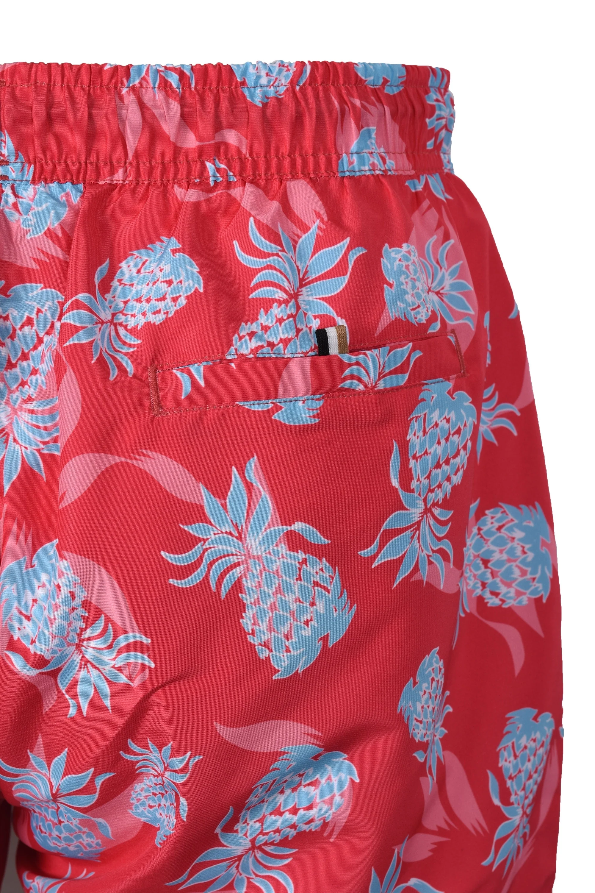 Boss Ery Swim Shorts Dark Pink - Image 3