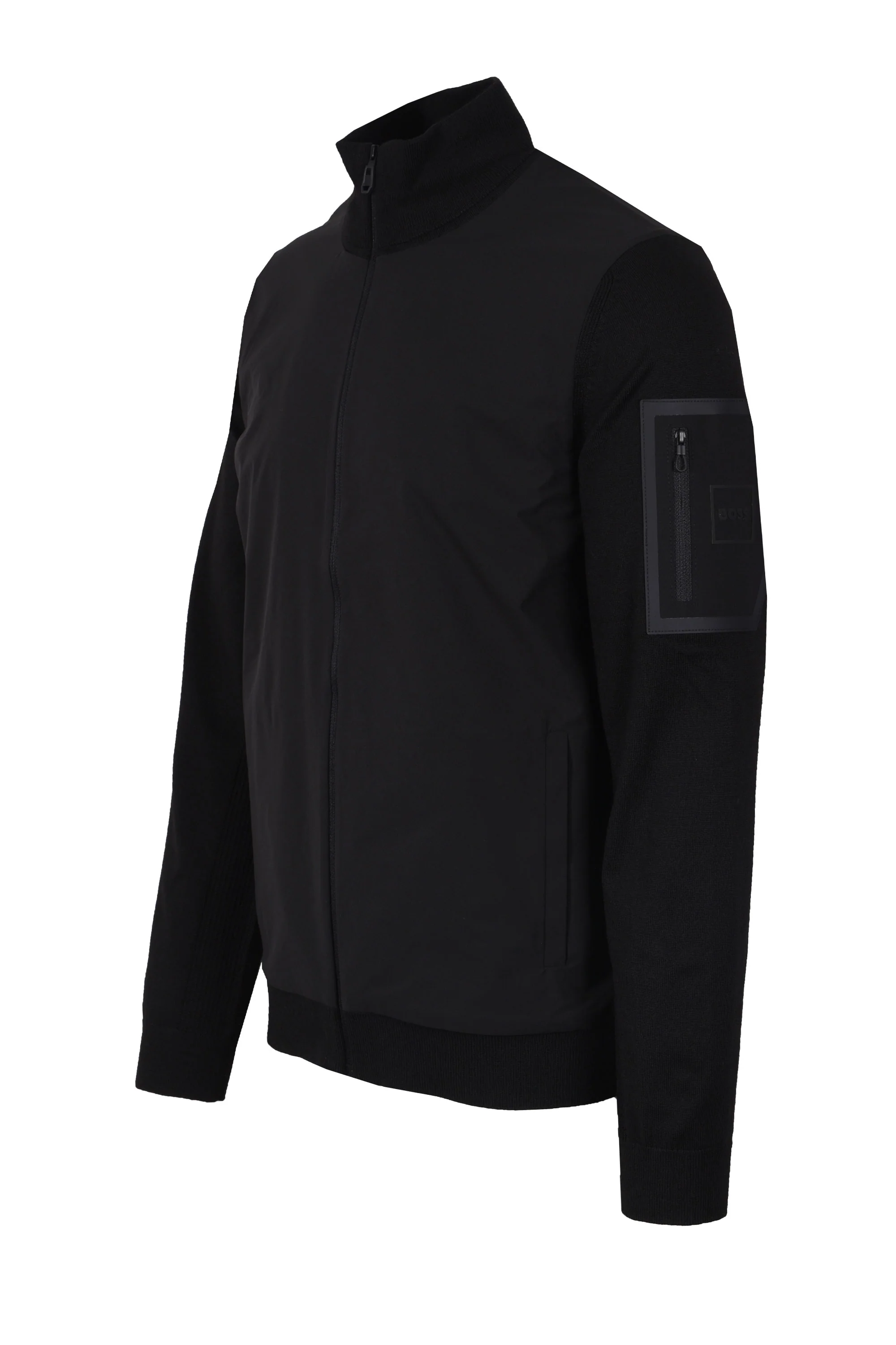 Boss Green Momentum Full Zip Black - Image 2