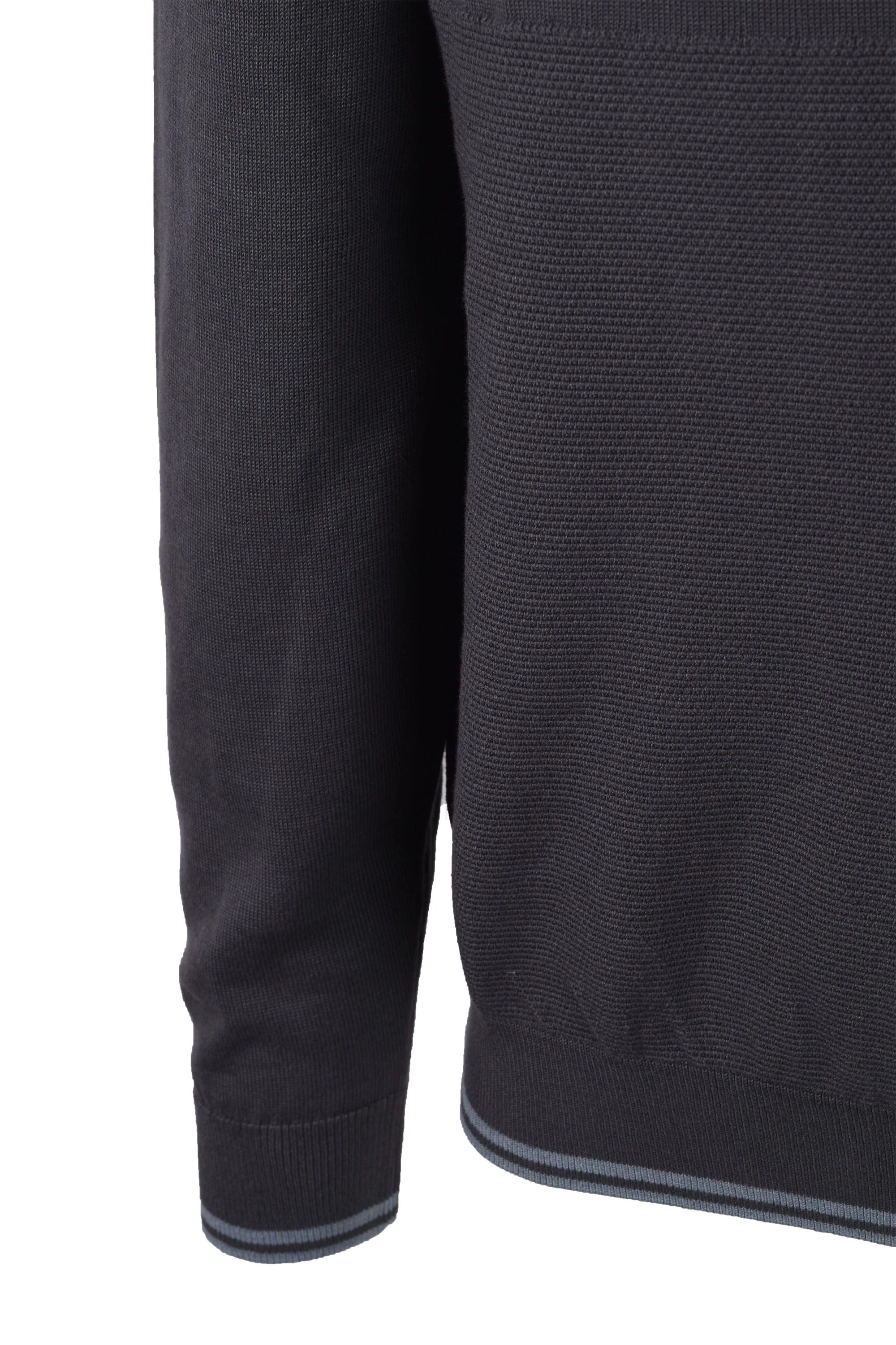 Boss Green Zone Half Zip Knitwear Dark Grey - Image 4