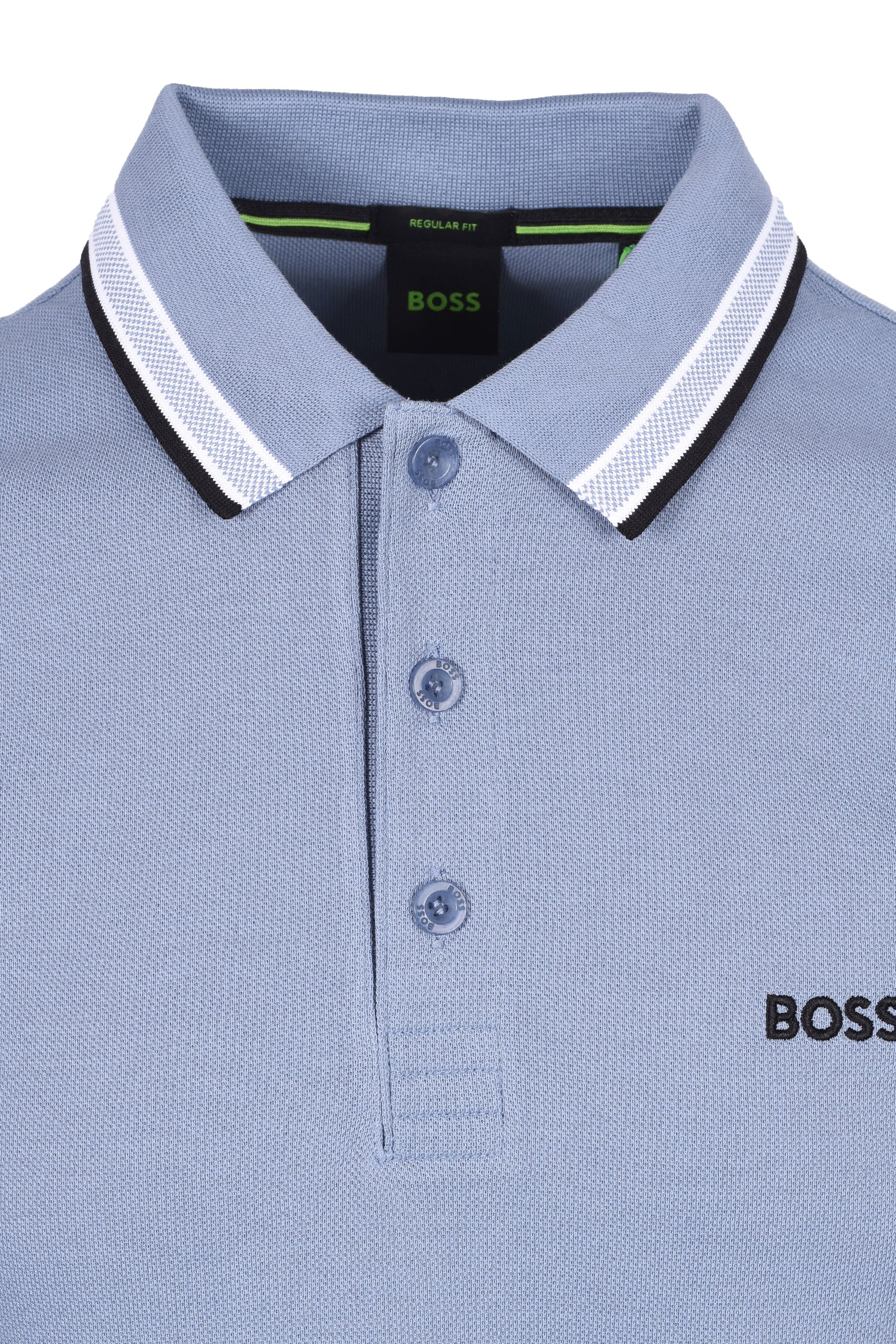Boss Green Paddy Polo Open Blue - Image 2
