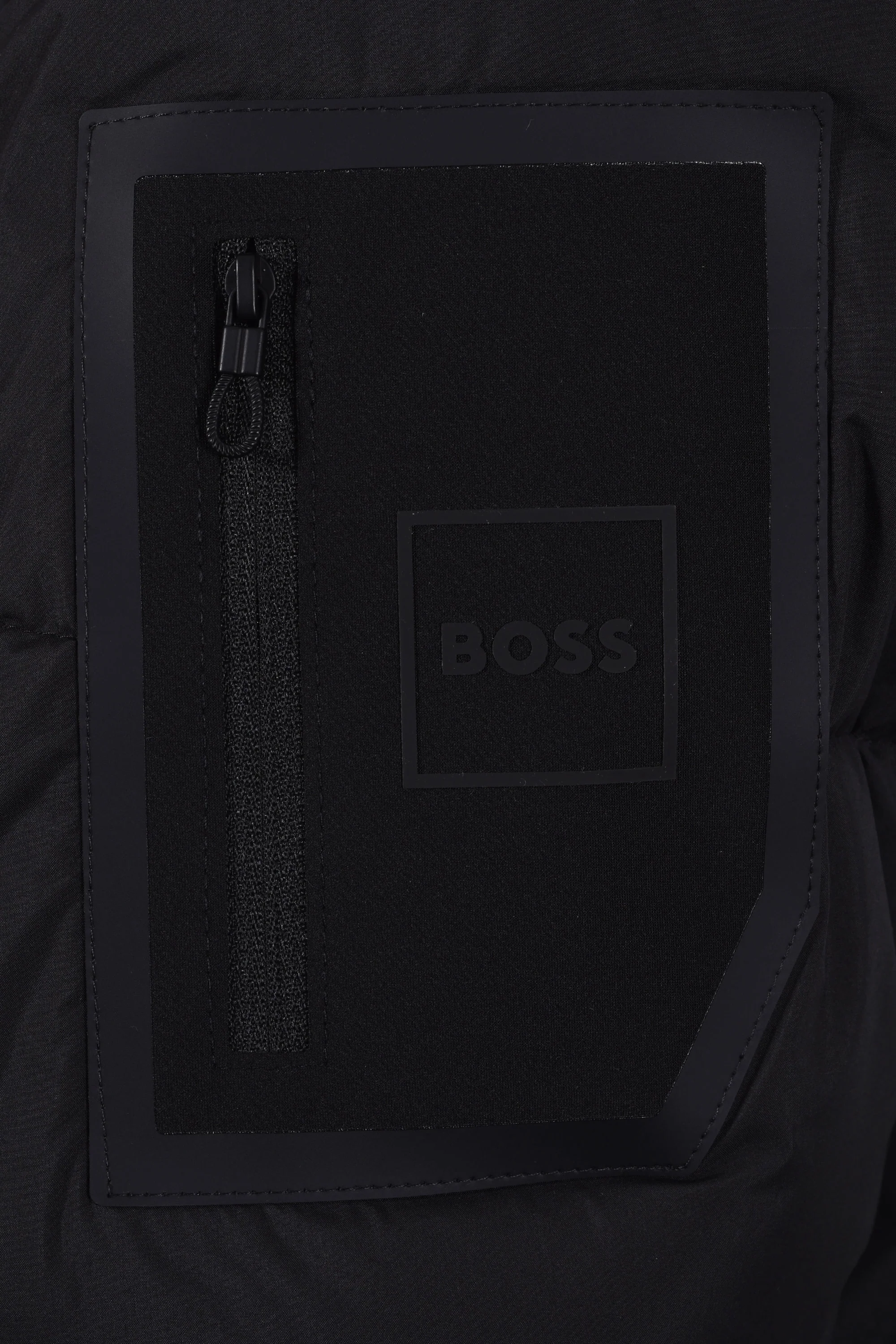 BOSS GREEN URBANEX PUFFER JACKET BLACK - Image 4