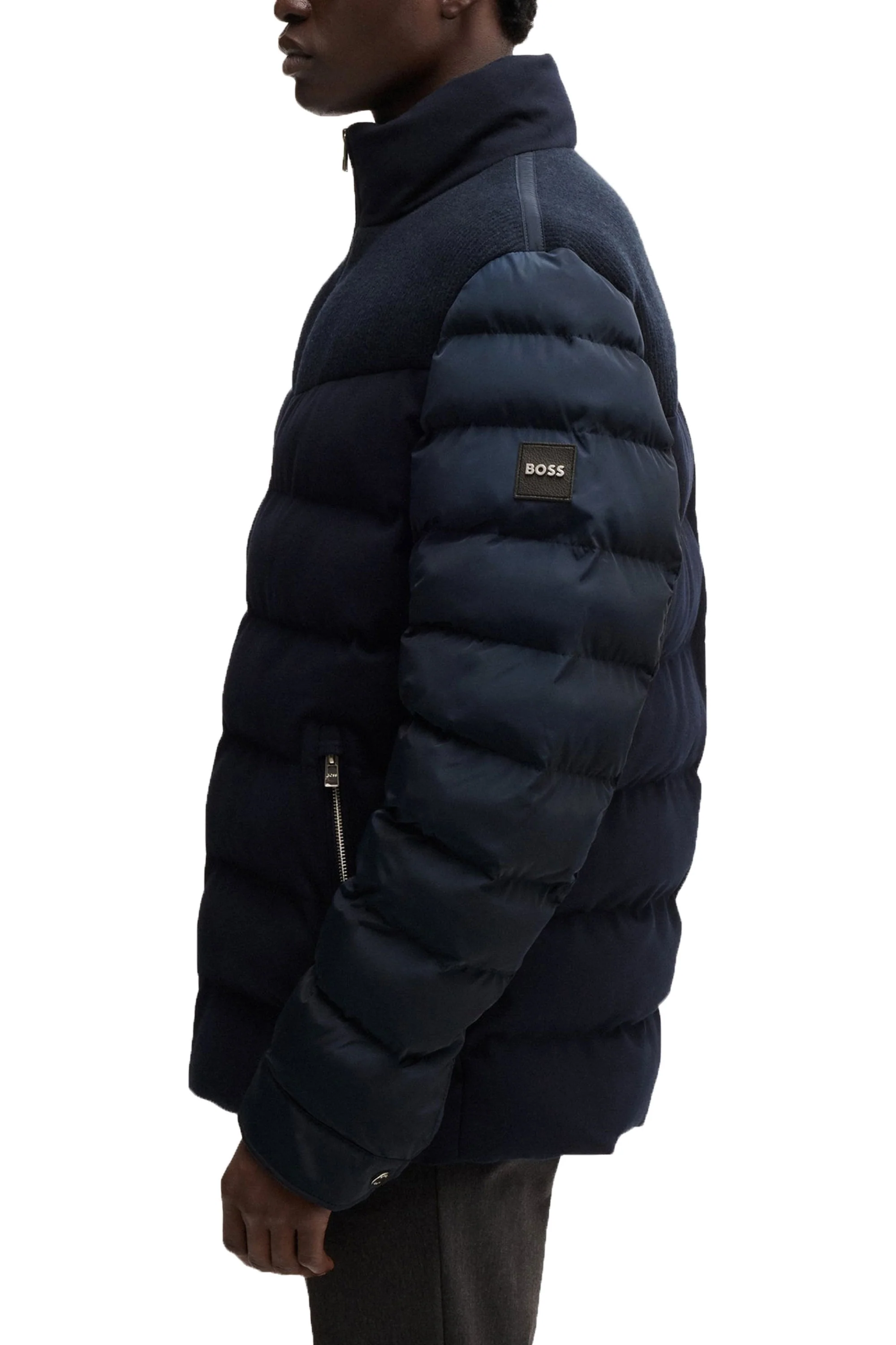 Boss H-clanello Jacket Dark Blue - Image 4