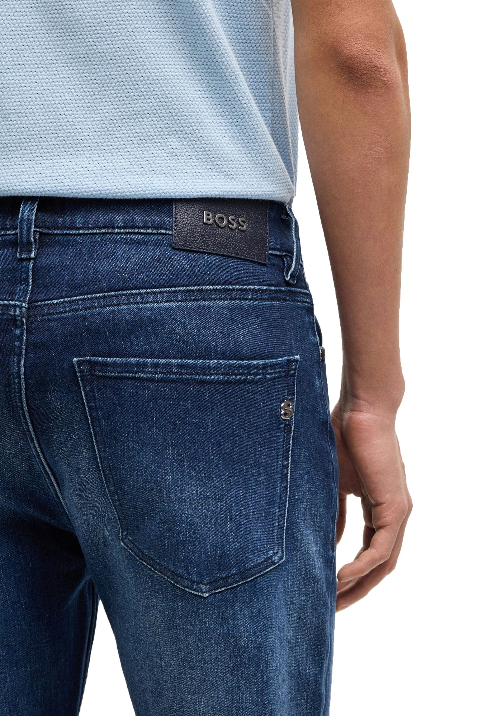Boss H-delaware Jeans Dark Denim - Image 3