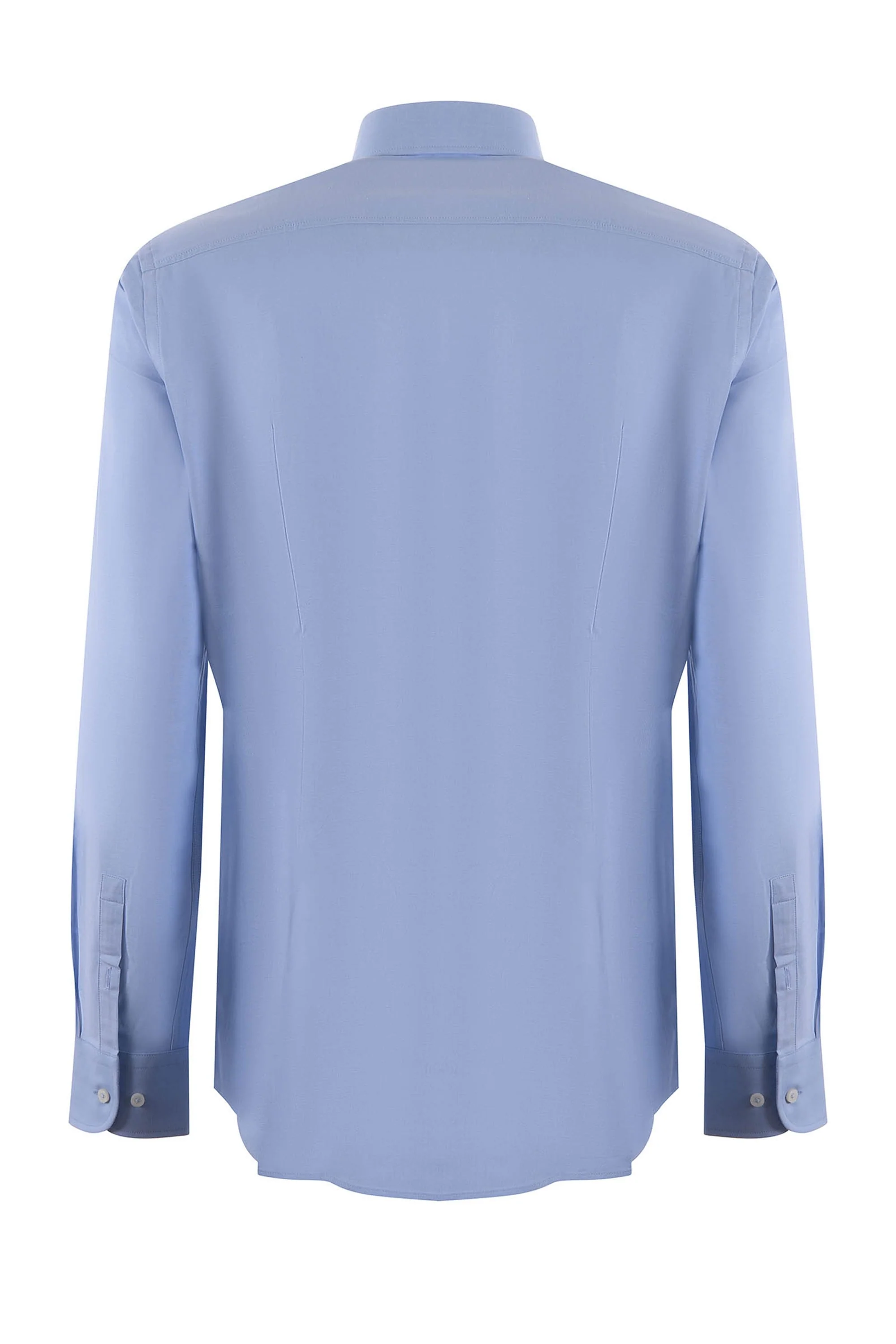 Boss H-hank-kent-c6-242 Long Sleeved Shirt Light Pastel Blue - Image 2