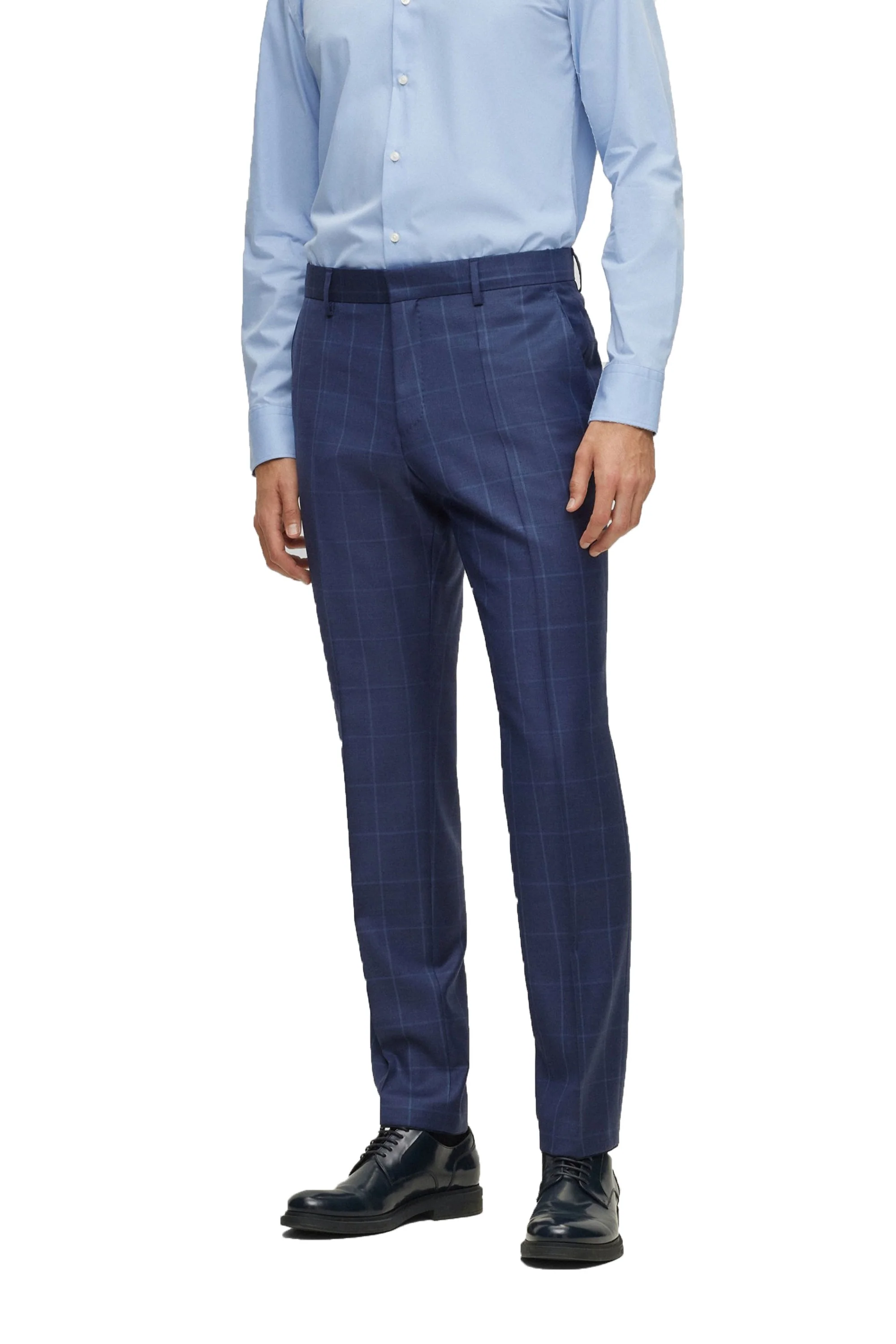 Boss H-huge-2pce-peak -232 Suit Dark Blue - Image 5