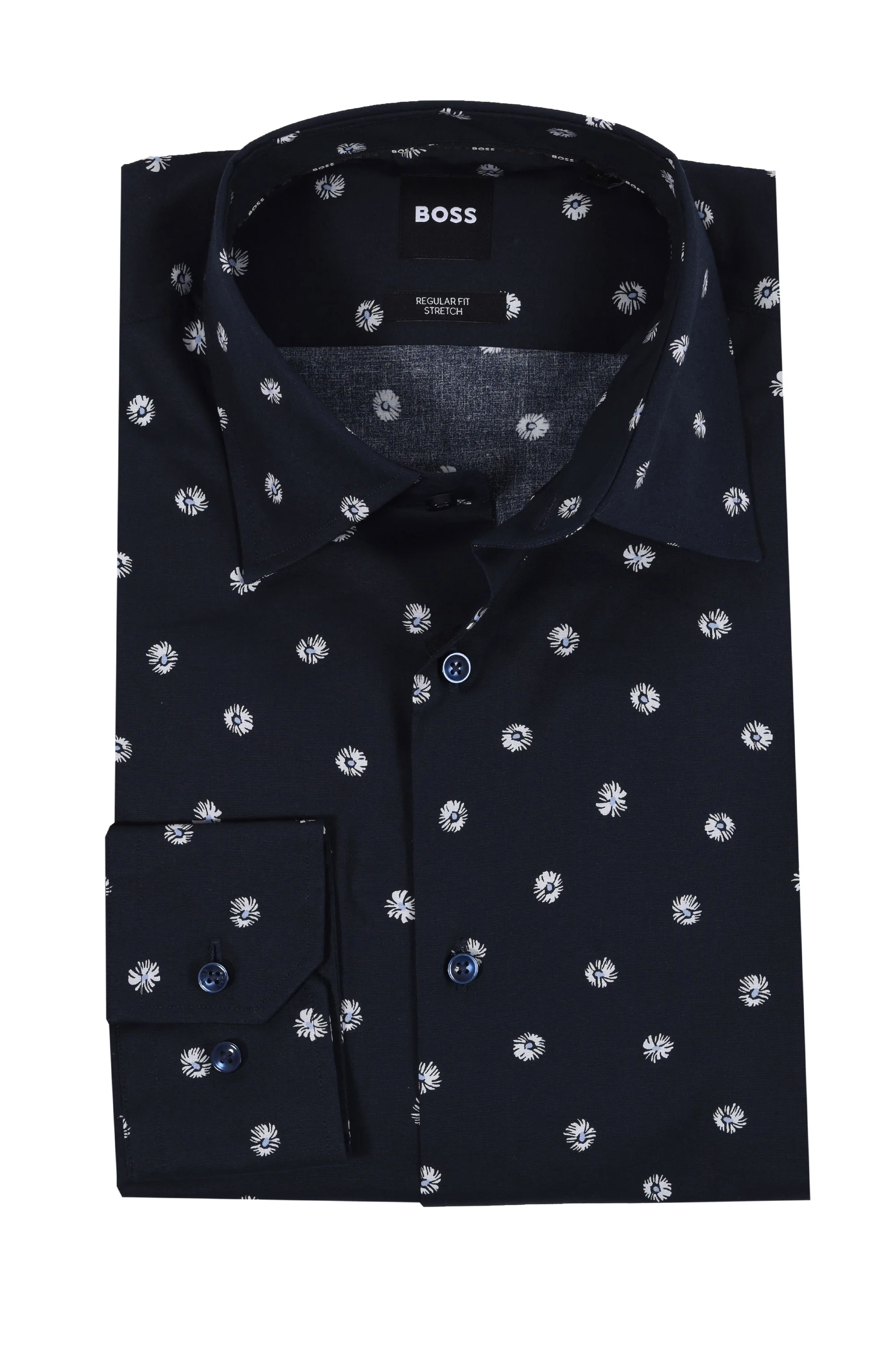 Boss H-joe-Kent-c1-214 Shirt Dark Blue