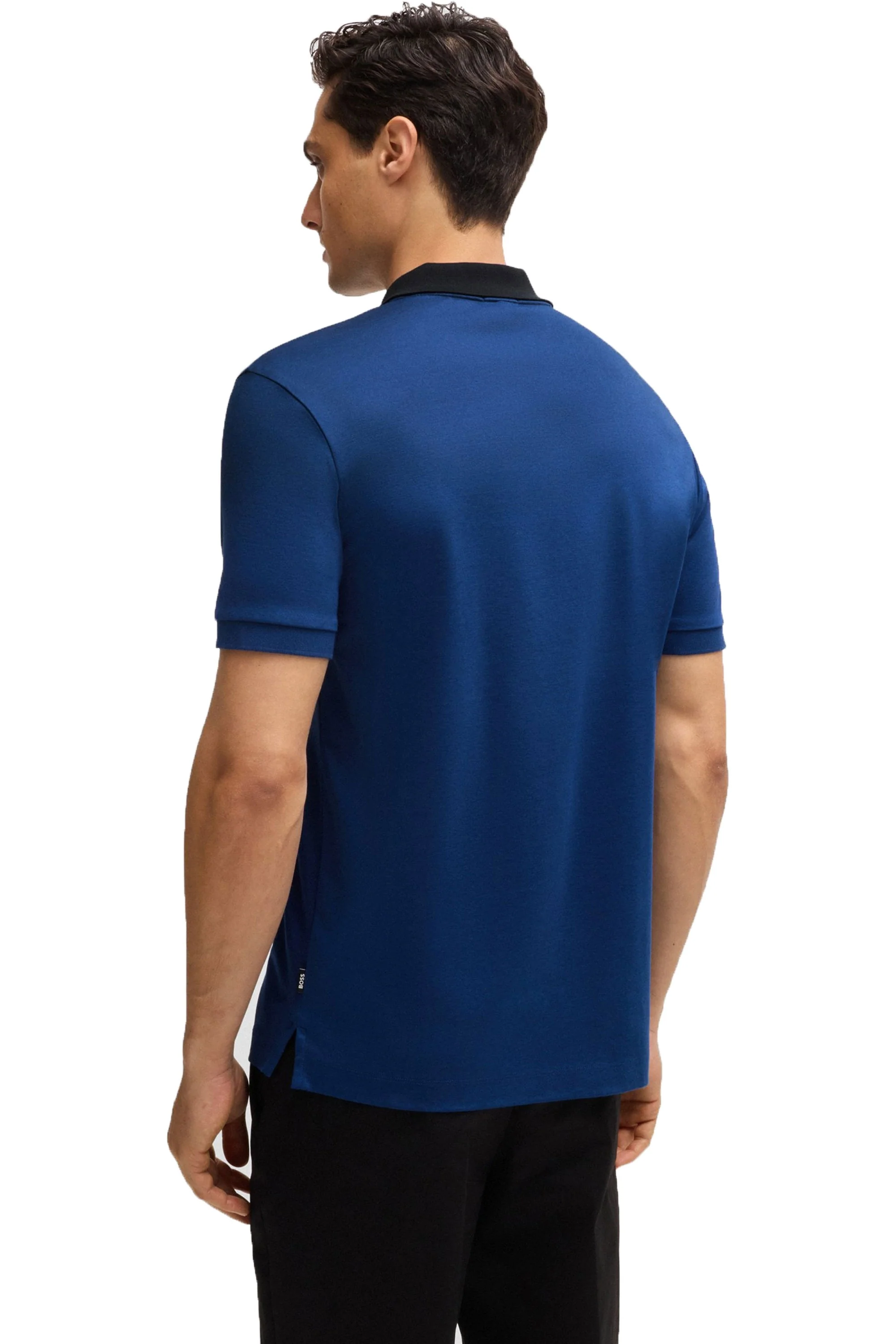 Boss H-Phillipson 117 Polo Shirt Open Blue - Image 3