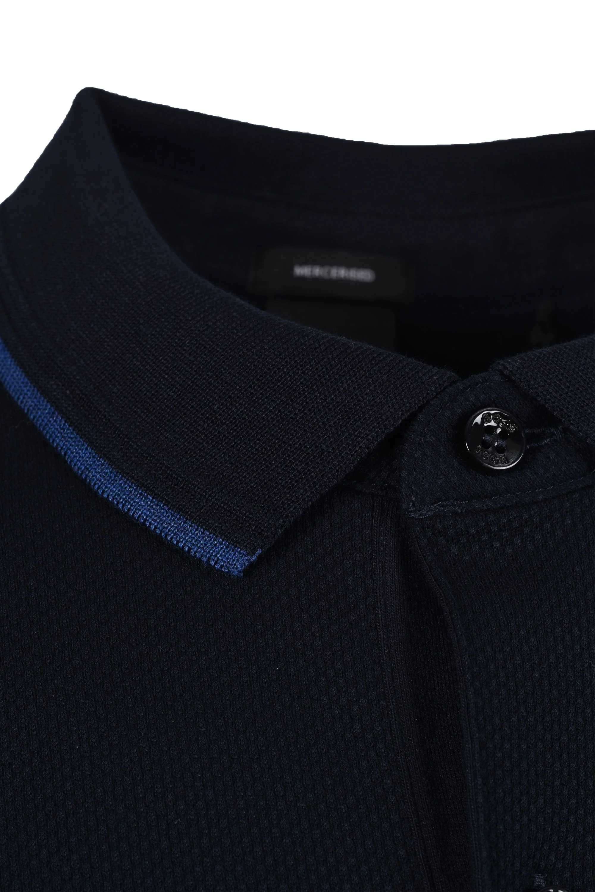 Boss H-prout 59 Polo Shirt Dark Blue - Image 3