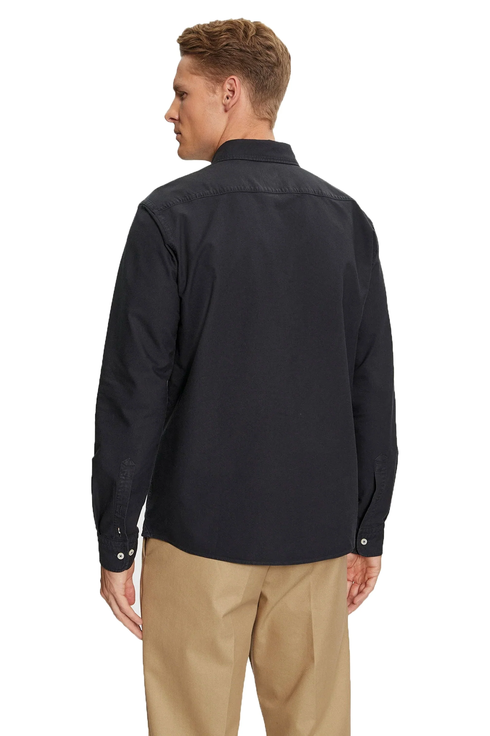 Boss H-roan-bd-e-c1-243 Casual Shirt Dark Blue - Image 3