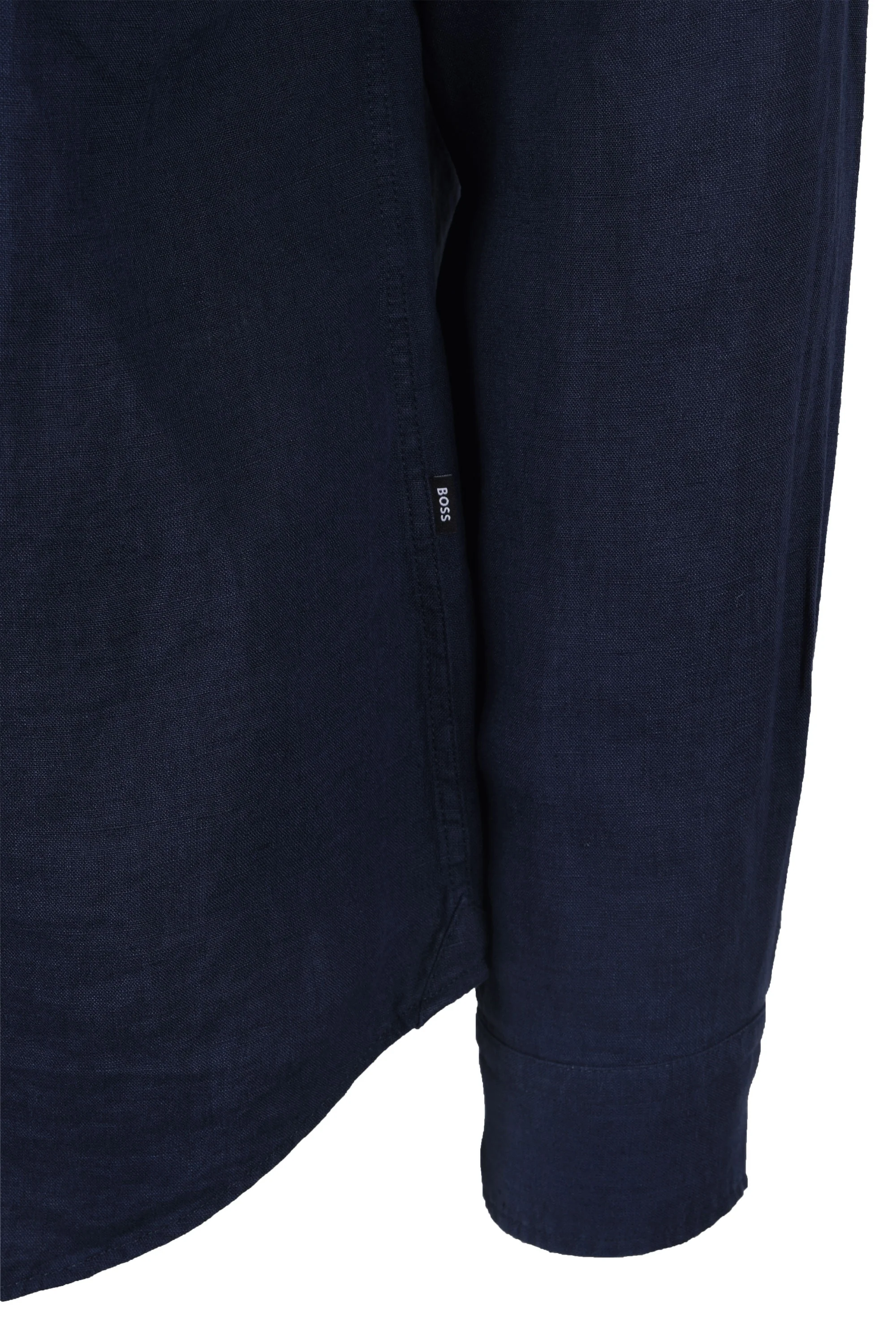 Boss H-roan-bd-e-c1-243 Linen Shirt Dark Blue - Image 4